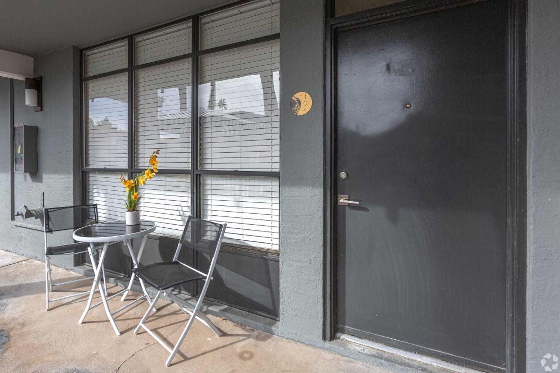 Balcony or patio at The Marlowe.