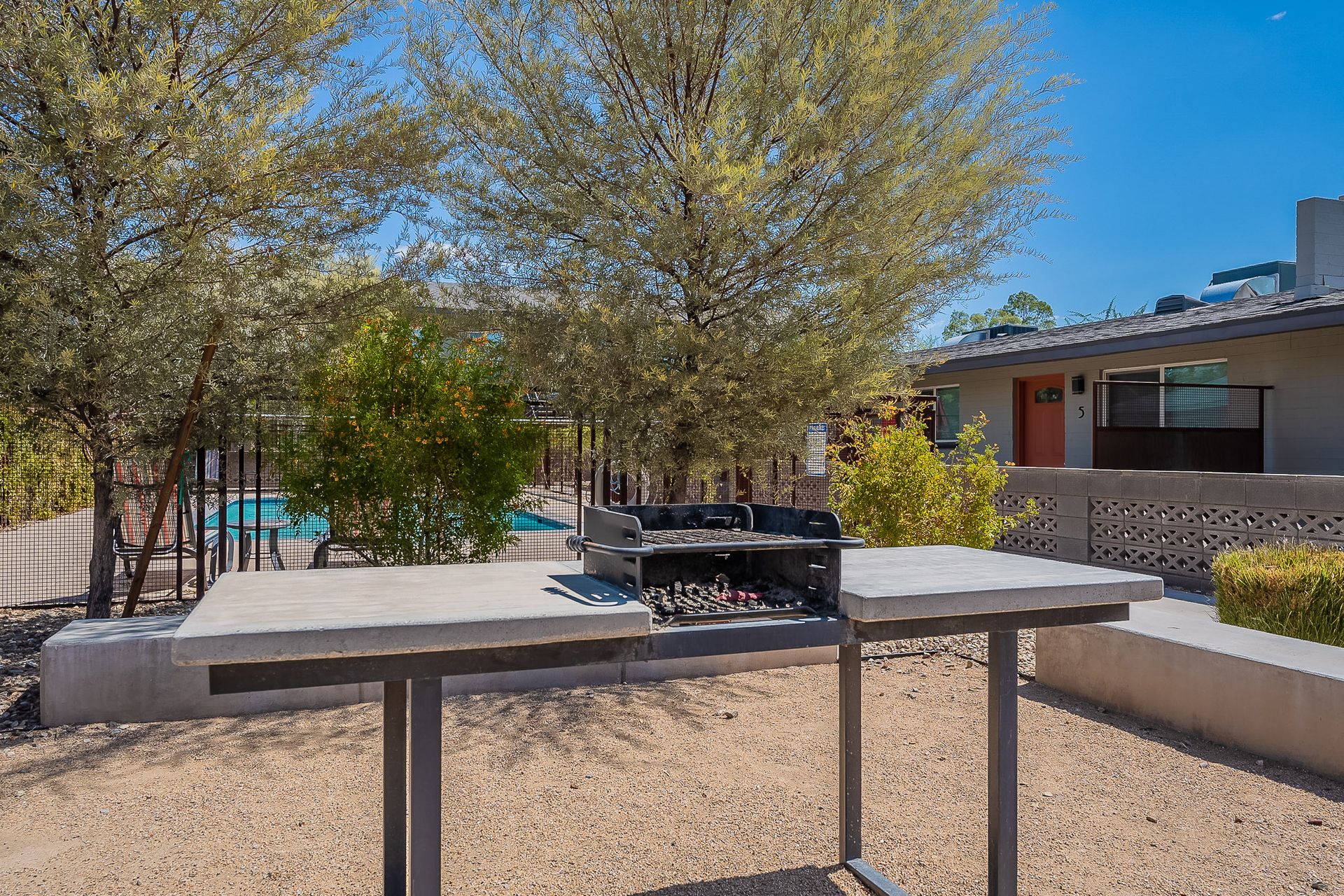 Outdoor table tennis at La Vie.
