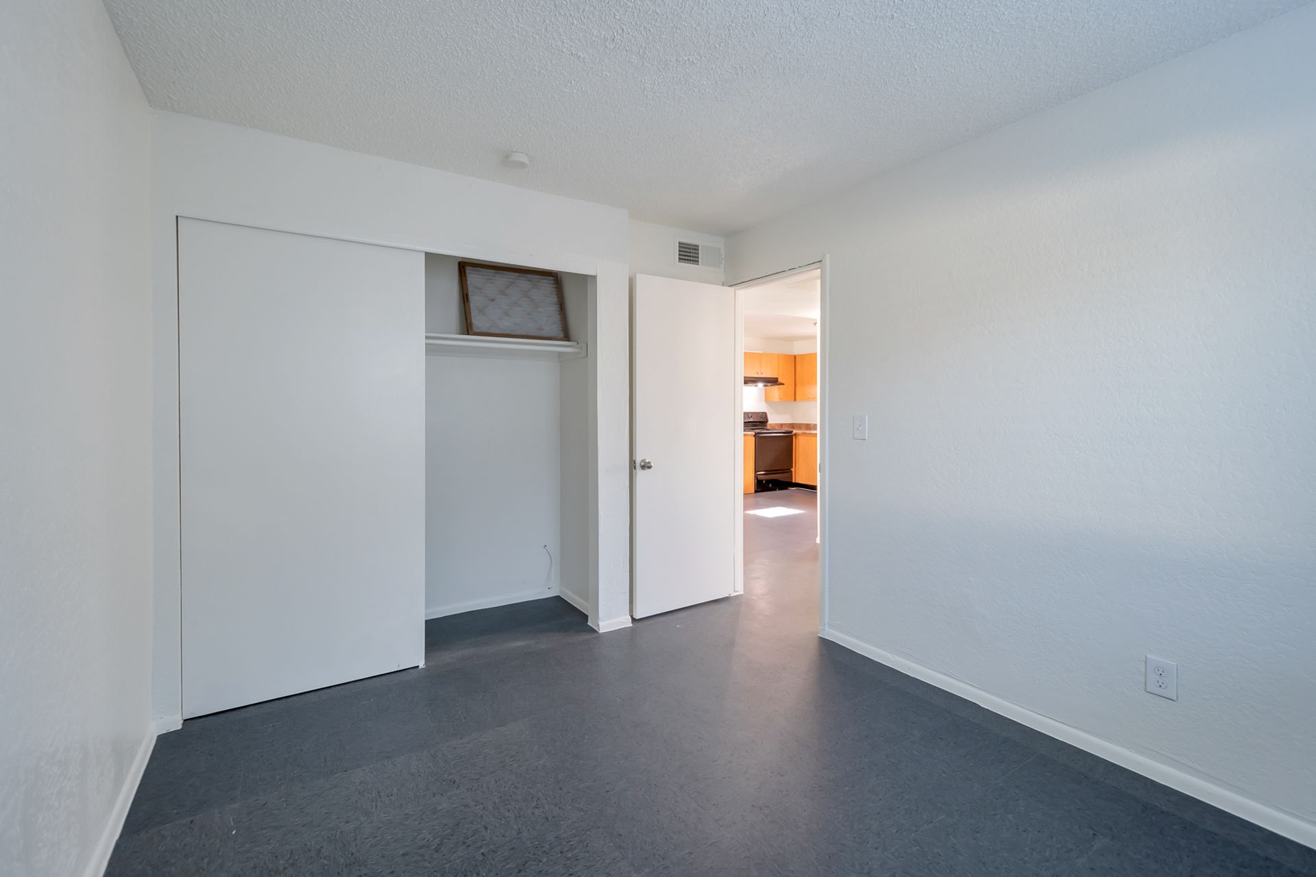 Representative unfurnished apartment interior at Starlight Apartments.