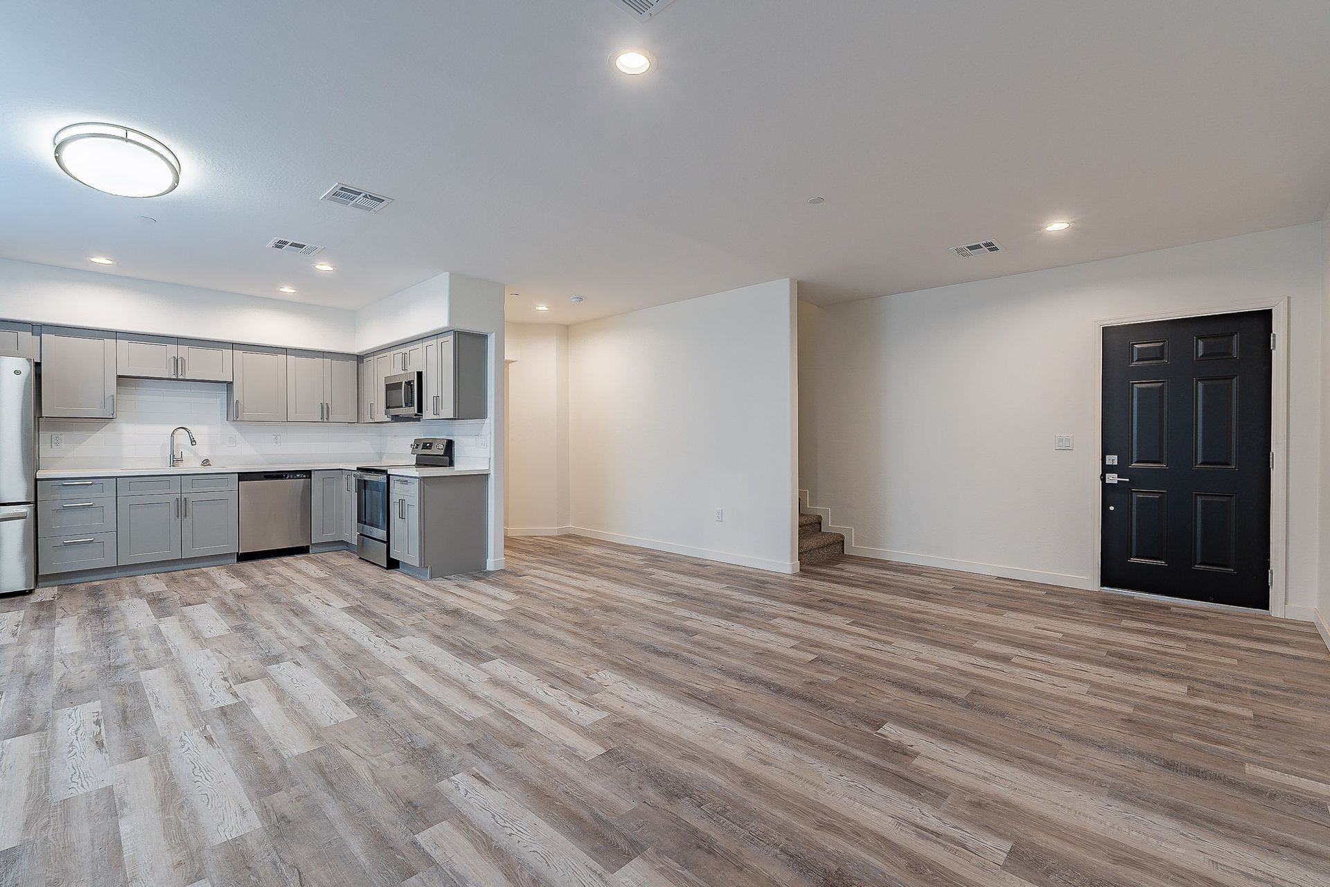 Unfurnished apartment interior — representative home at La Vie.