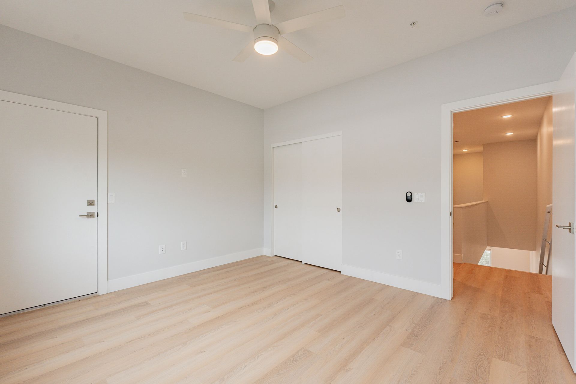 Unfurnished bedroom — representative home at Halcyon on 18th Street.