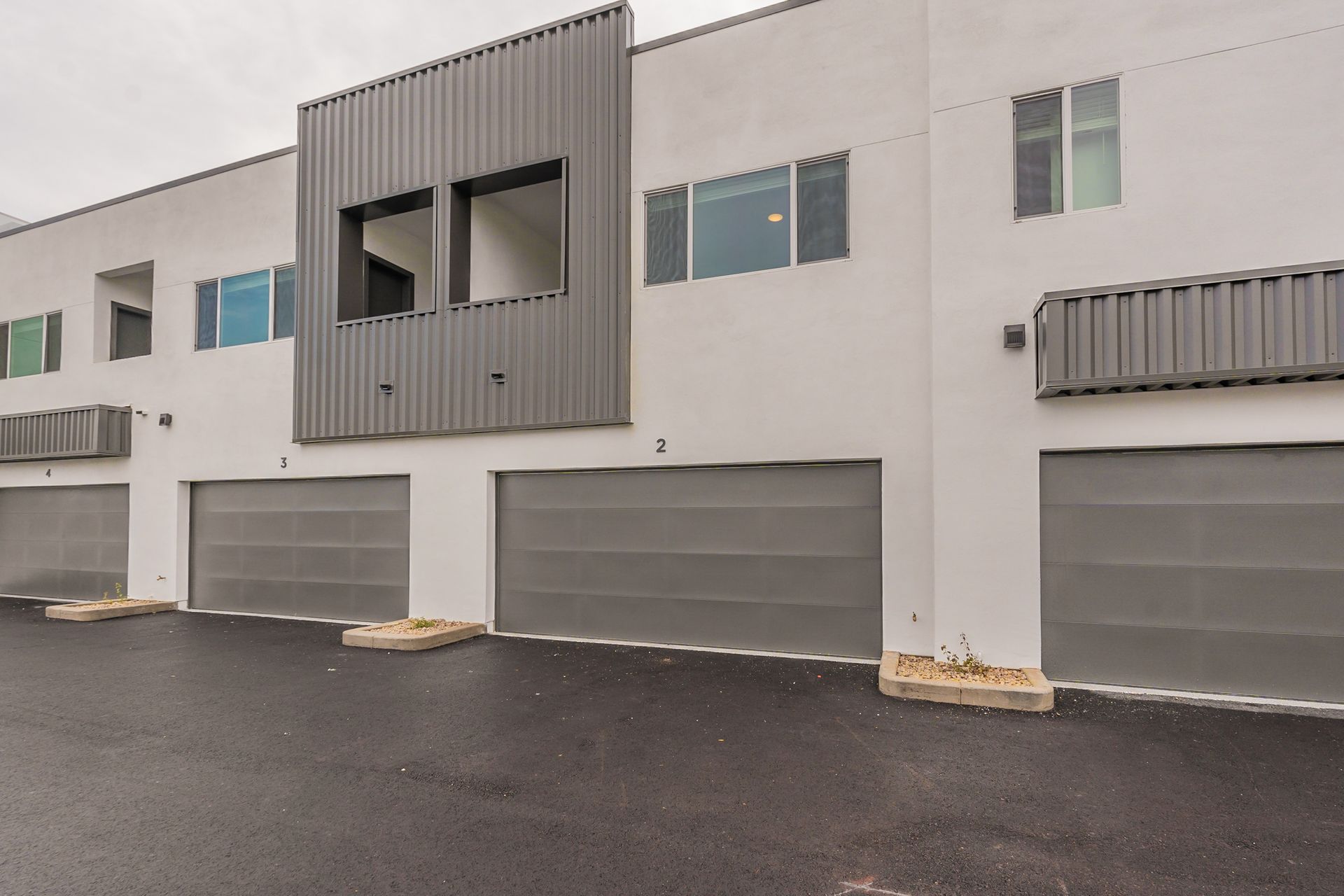 Garage parking at Halcyon on 18th Street.