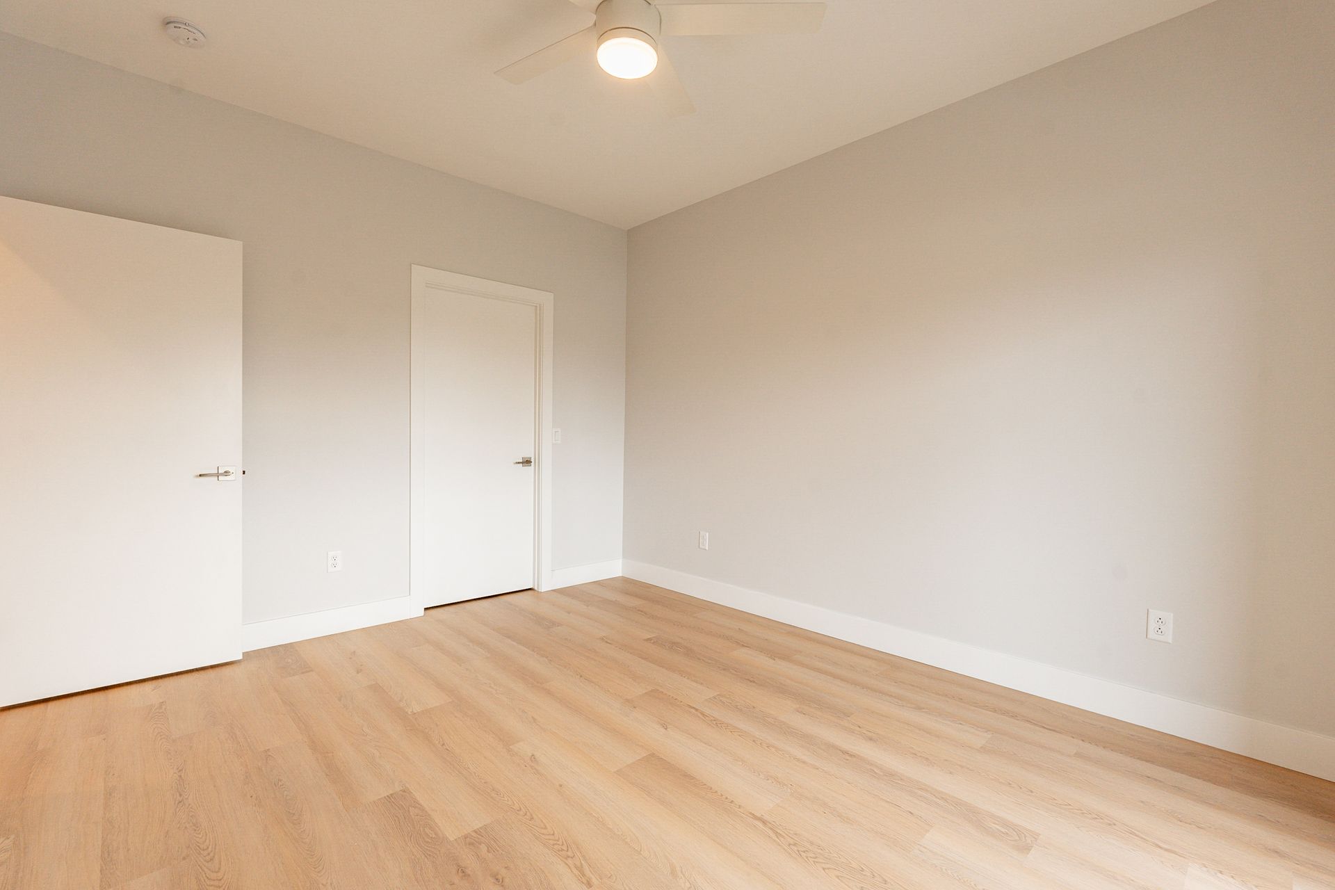 Unfurnished bedroom — representative home at Halcyon on 18th Street.