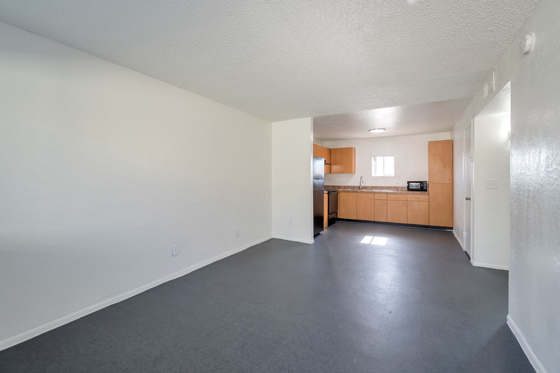 Representative unfurnished apartment interior at Starlight Apartments.