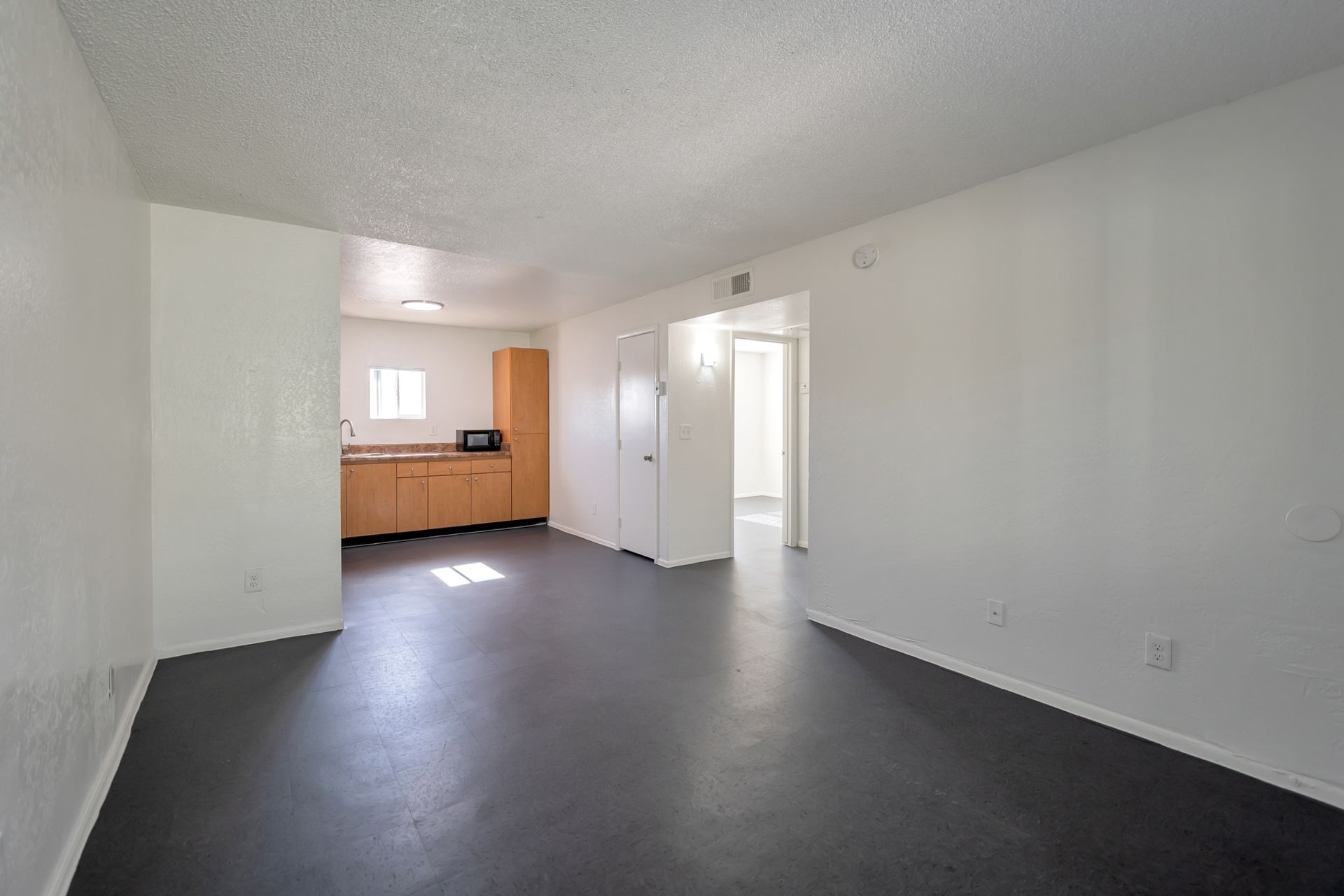 Representative unfurnished apartment interior at Starlight Apartments.