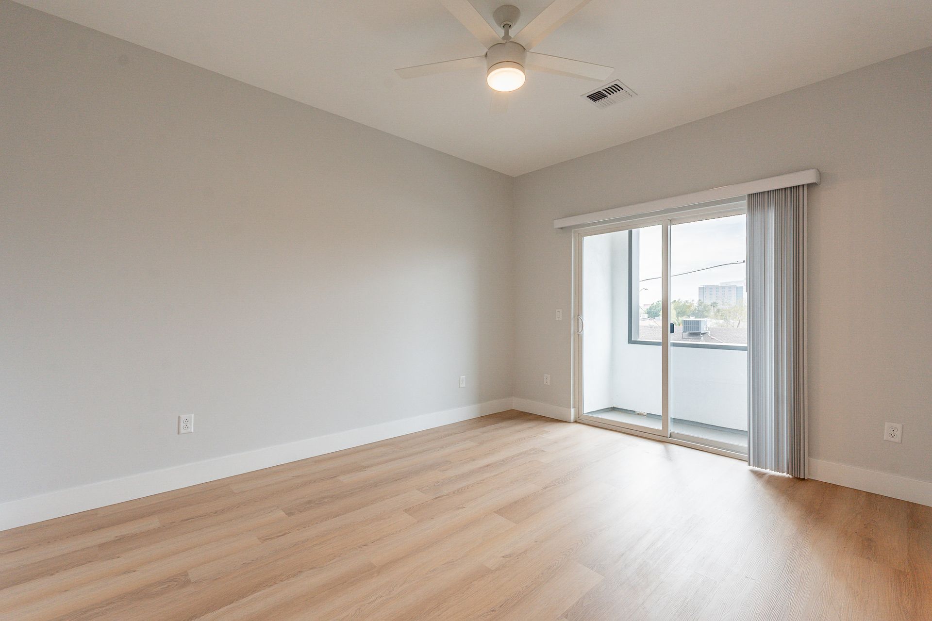 Unfurnished bedroom — representative home at Halcyon on 18th Street.