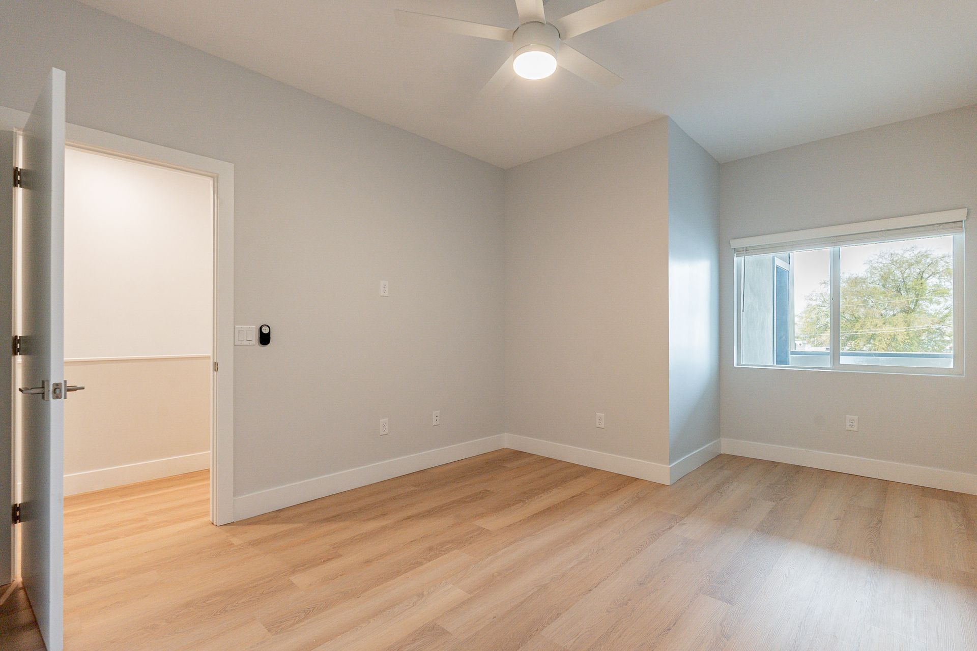 Unfurnished bedroom — representative home at Halcyon on 18th Street.