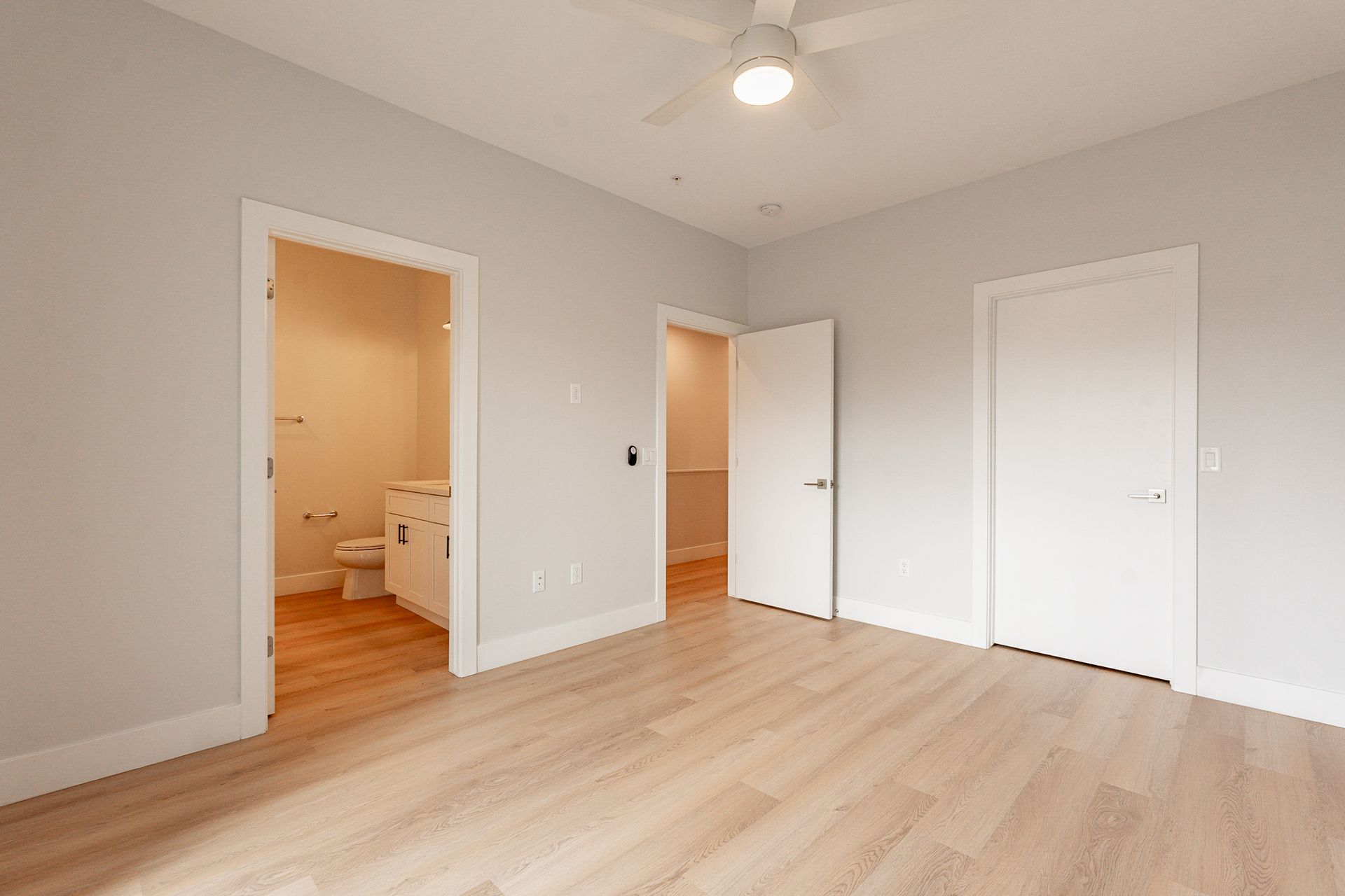 Unfurnished bedroom — representative home at Halcyon on 18th Street.