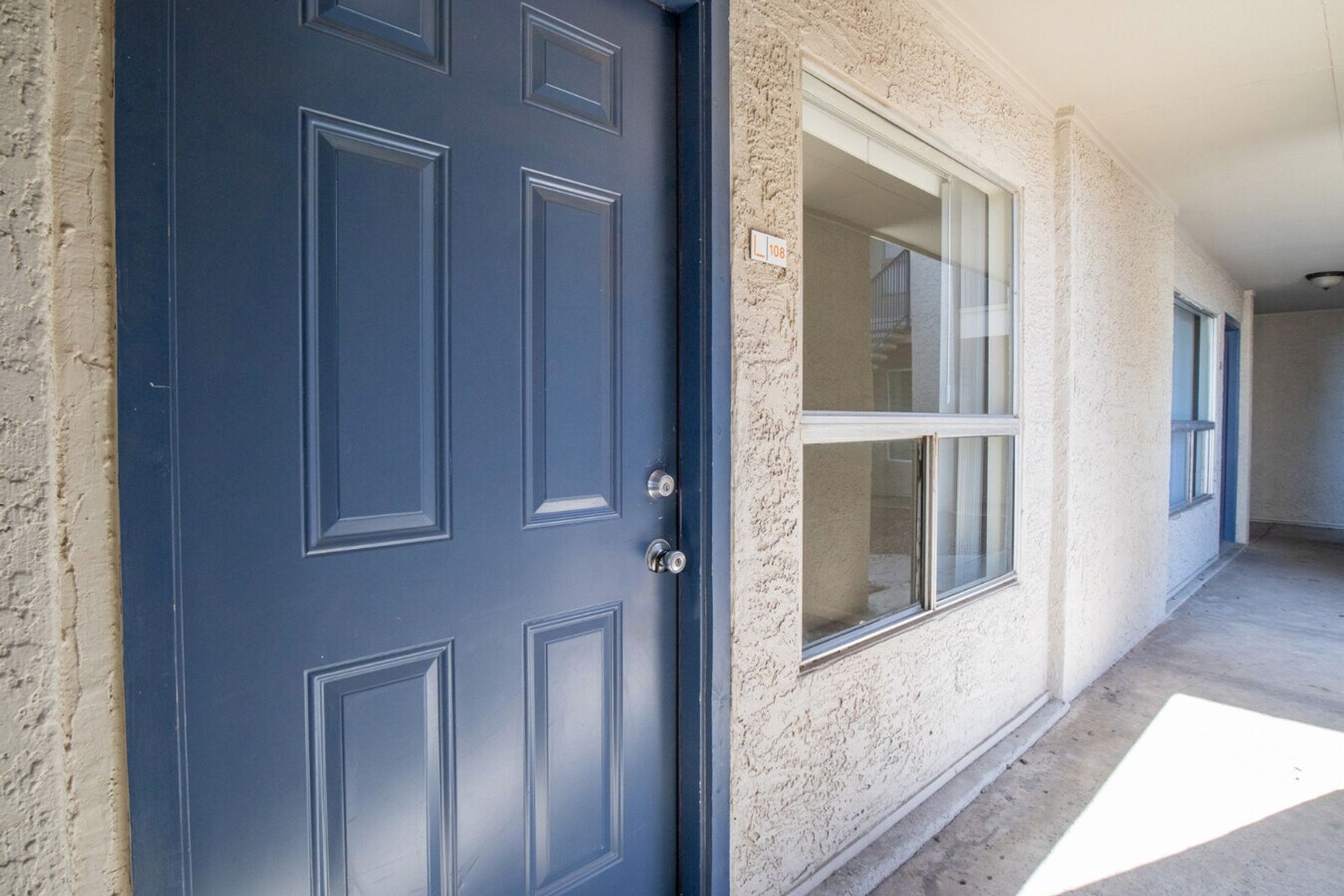 Apartment entry at Lateral 14 Apartments.