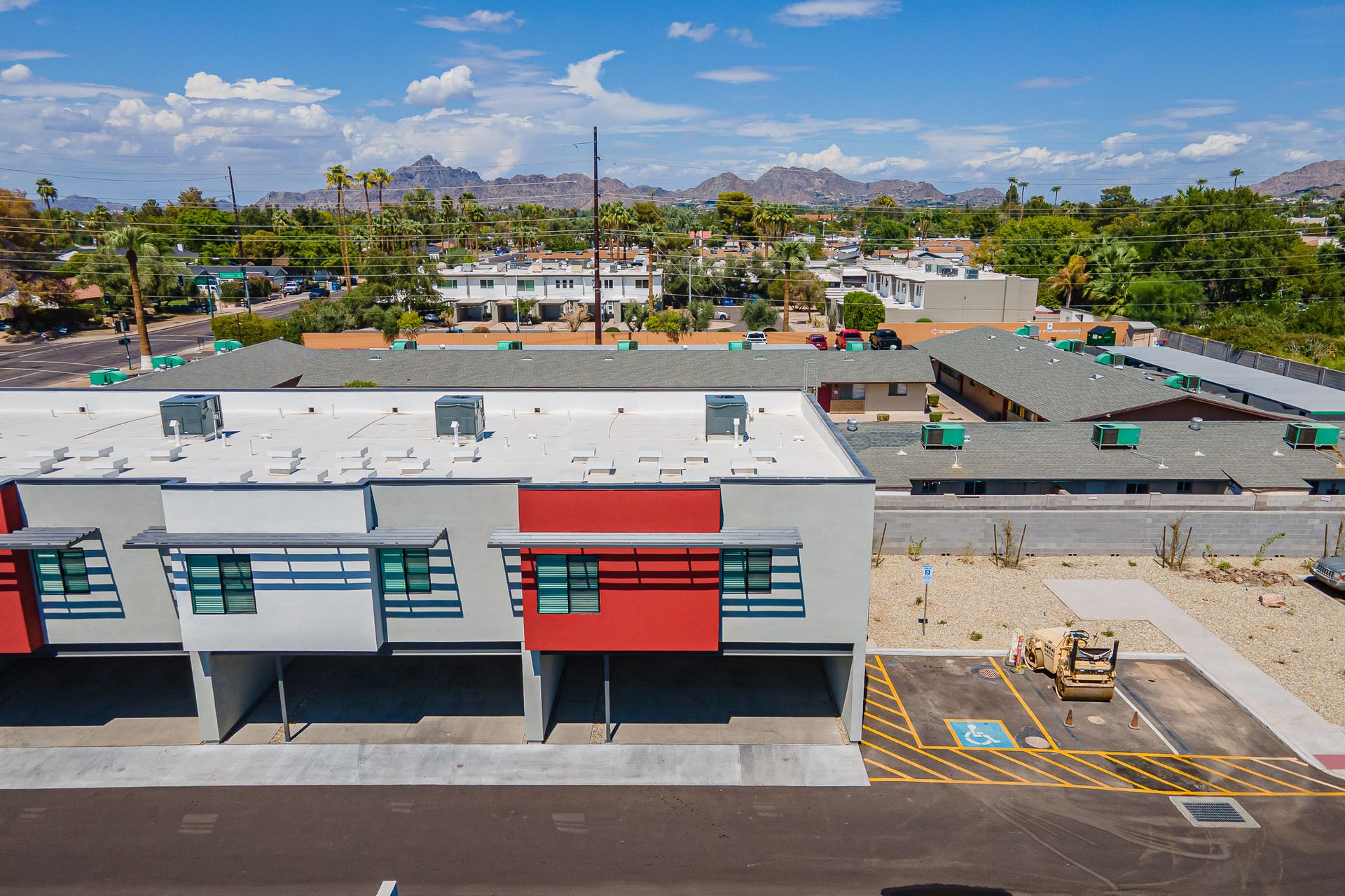 Aerial community view at La Vie.