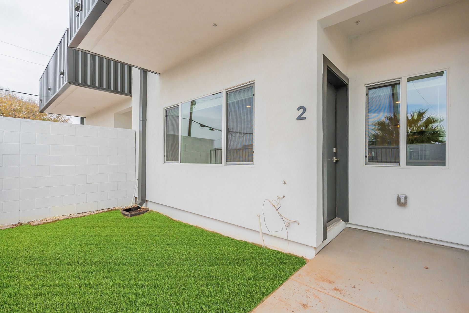 Private outdoor area shown at Halcyon on 18th Street.