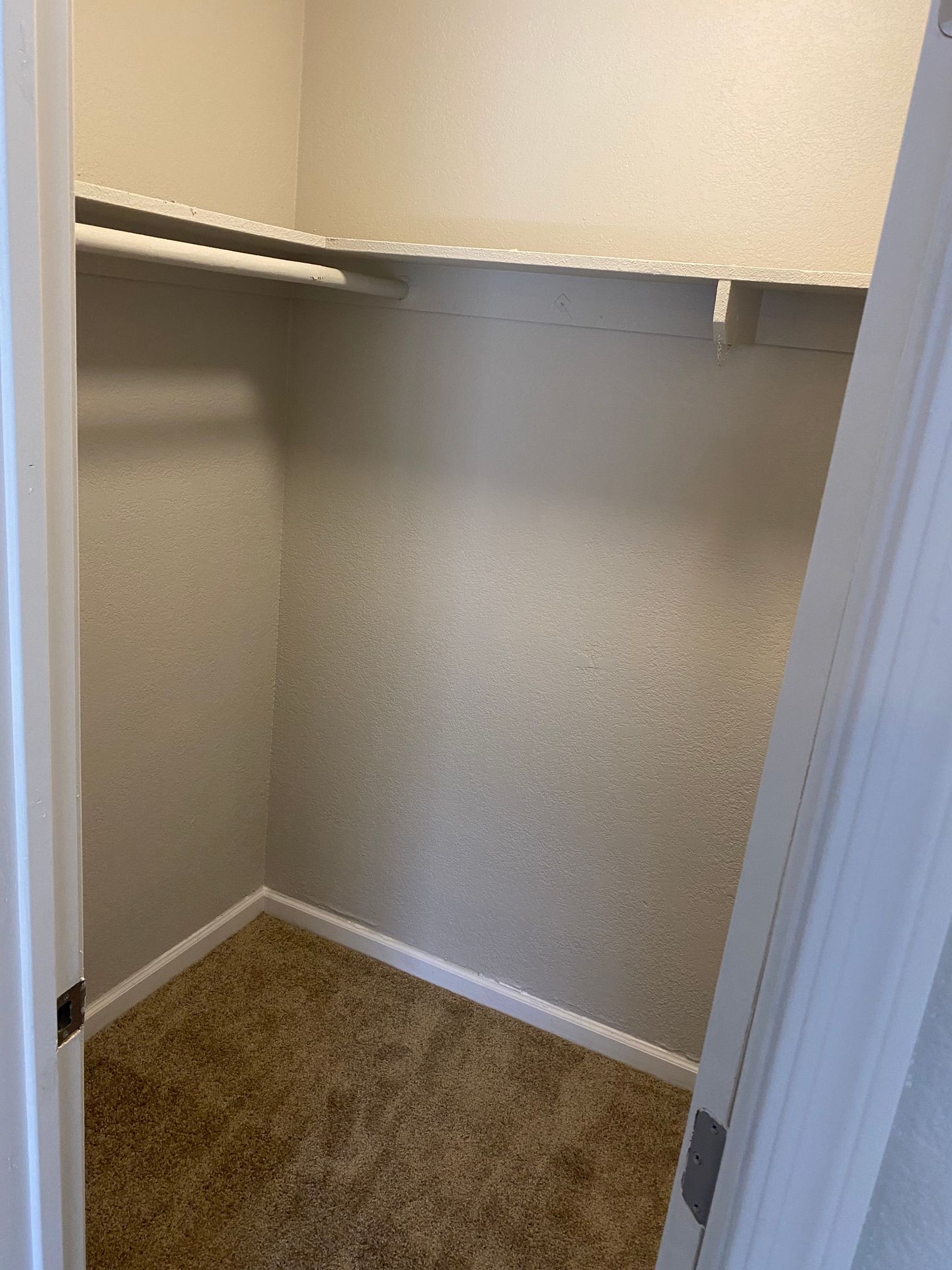 Representative closet storage at The Spot.