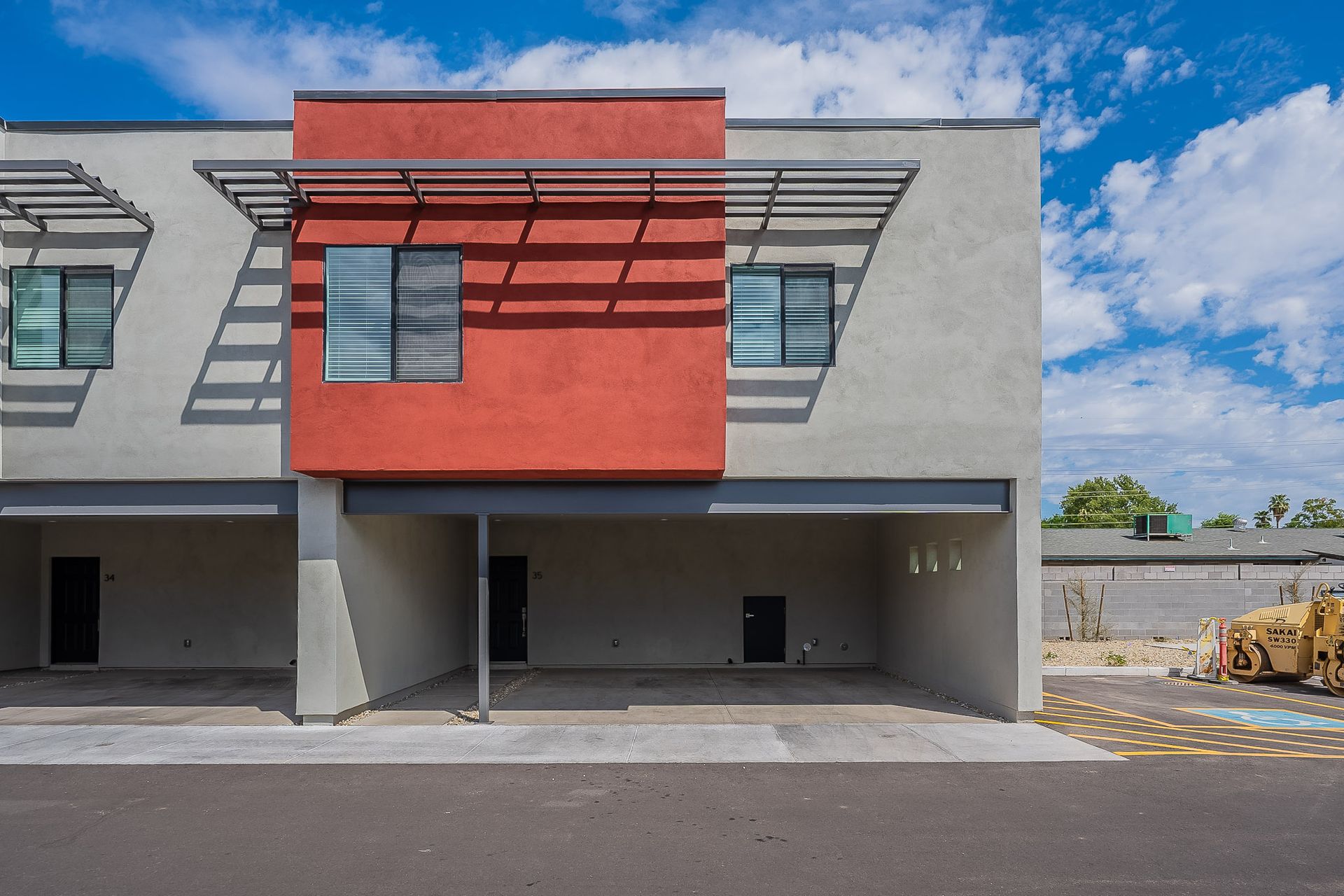 Building exterior at La Vie.