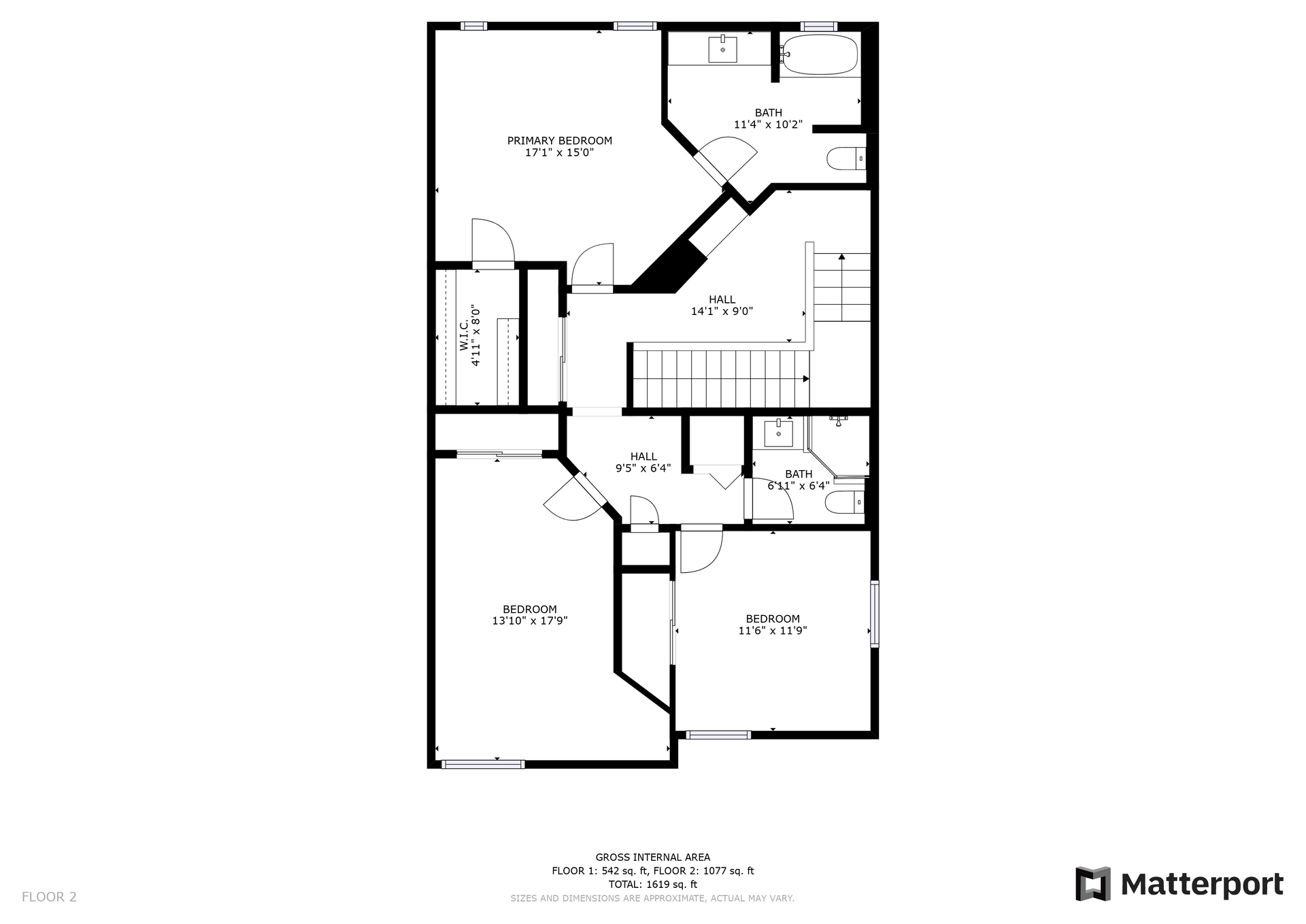 Floor-plan diagram at La Vie.