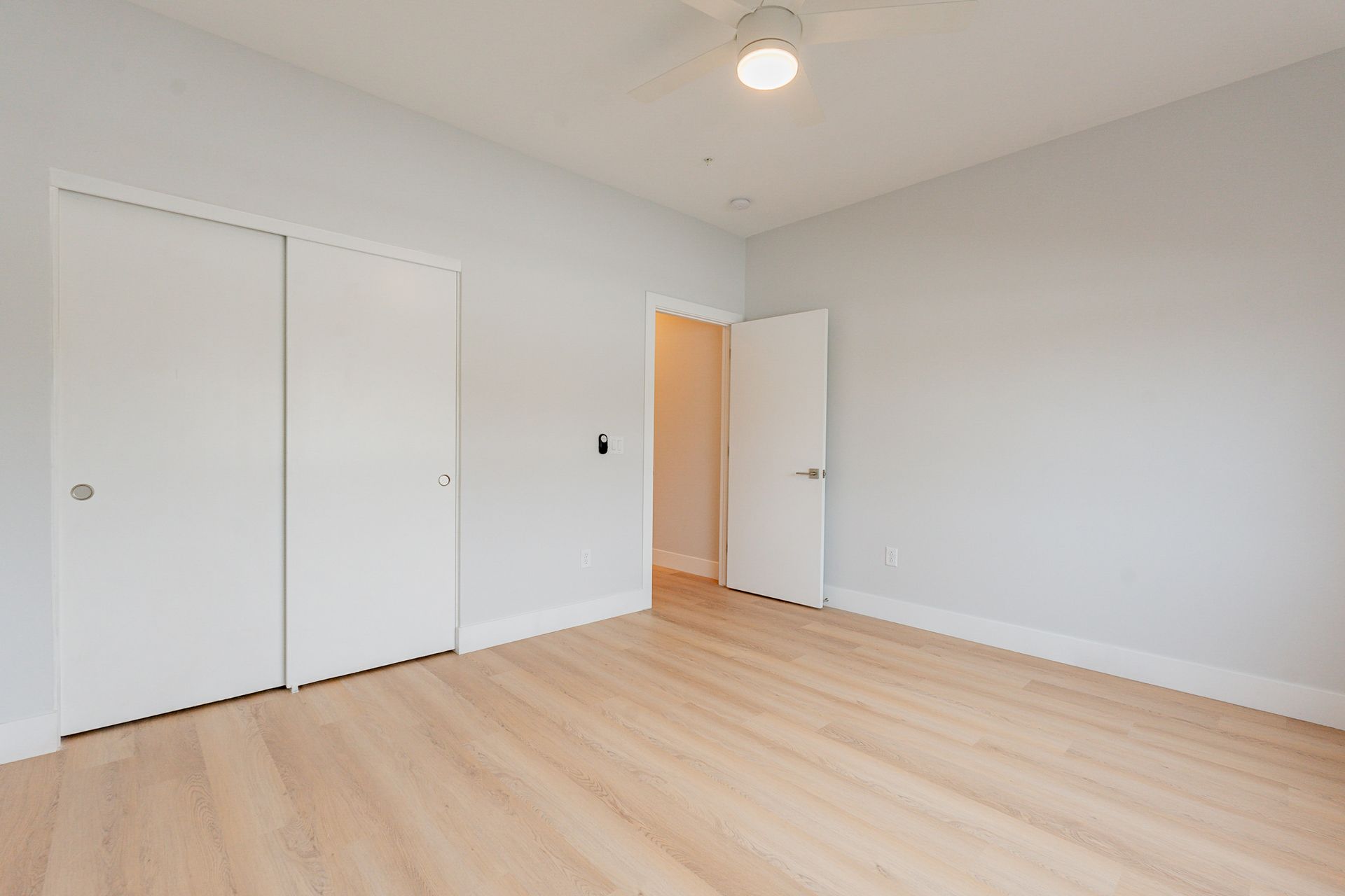Unfurnished bedroom — representative home at Halcyon on 18th Street.