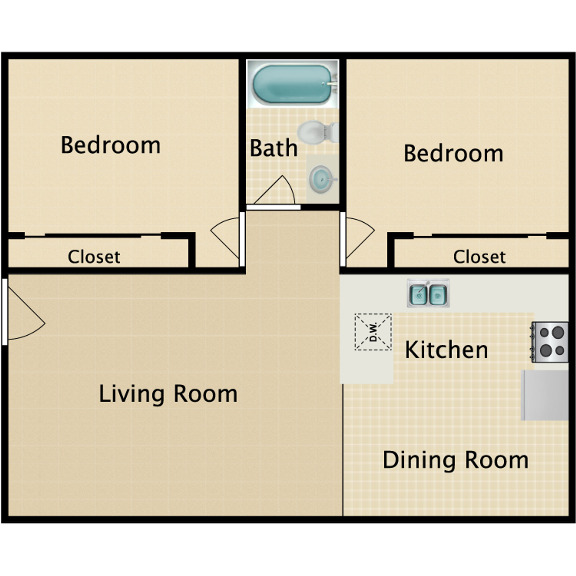 El Cajon Apartment: 265 S. Anza Street