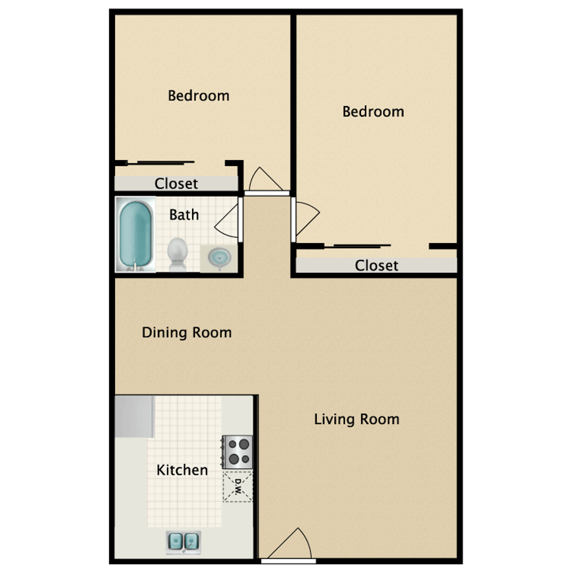 El Cajon Apartment: 946 S. Anza Street