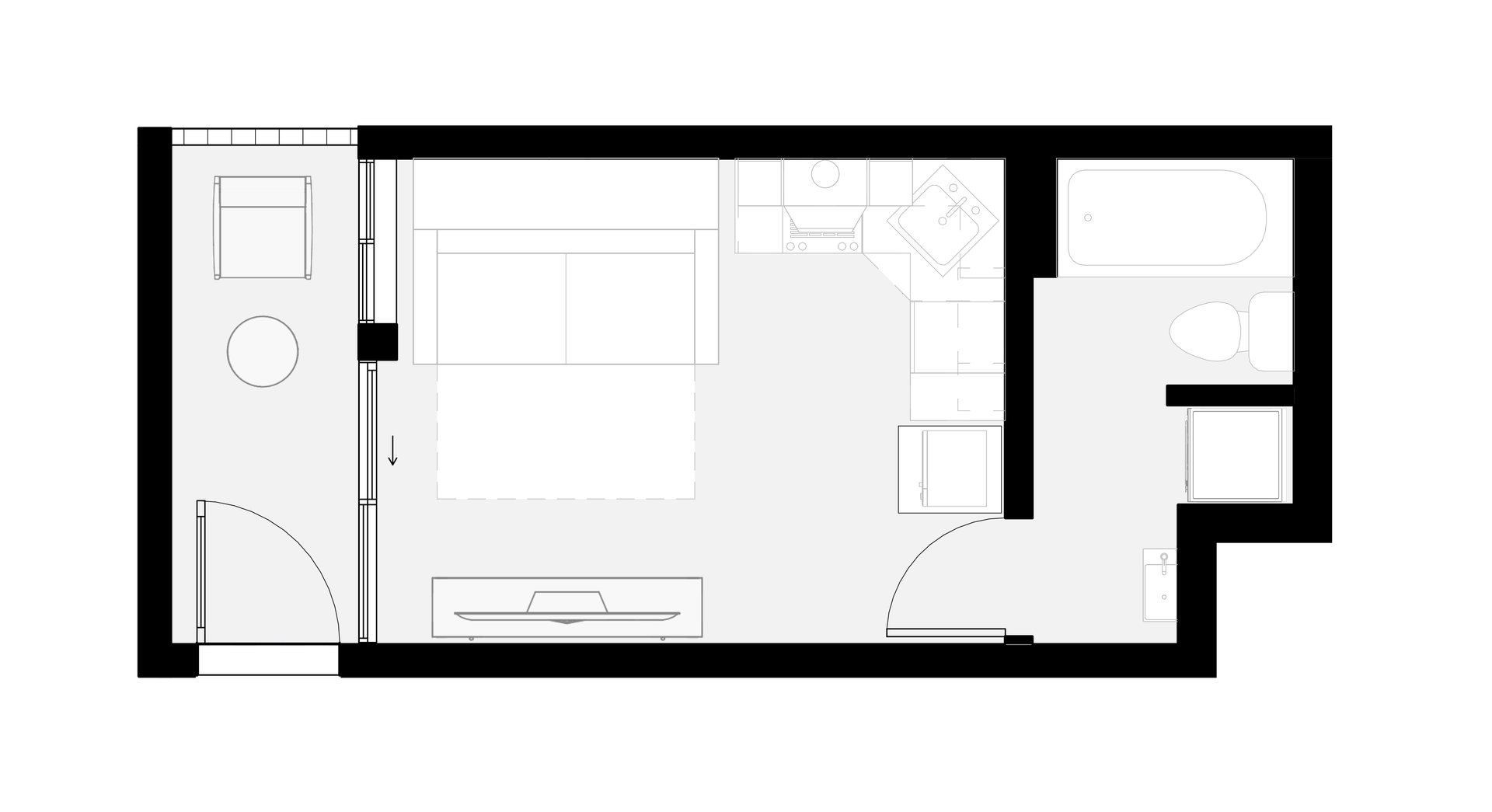 San Diego Apartment: 1520 Tyler Ave