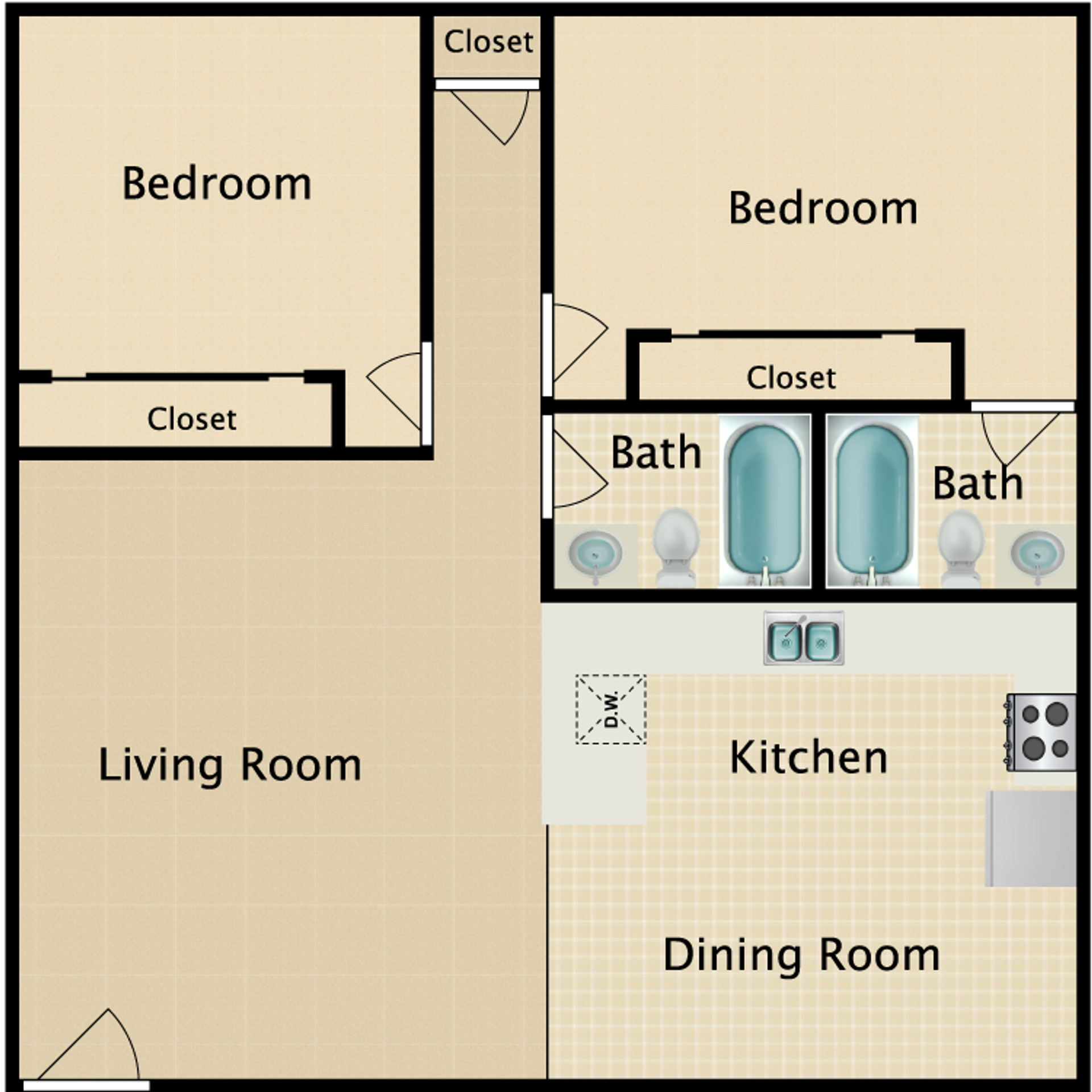 El Cajon Apartment: 265 S. Anza Street