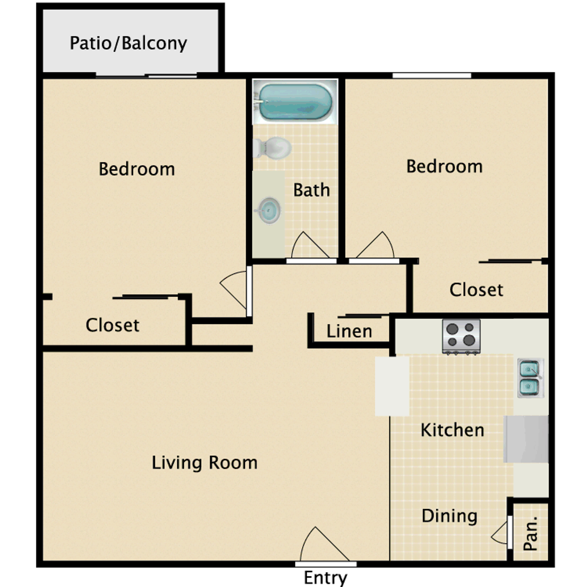El Cajon Apartment: 1037 E. Lexington Ave