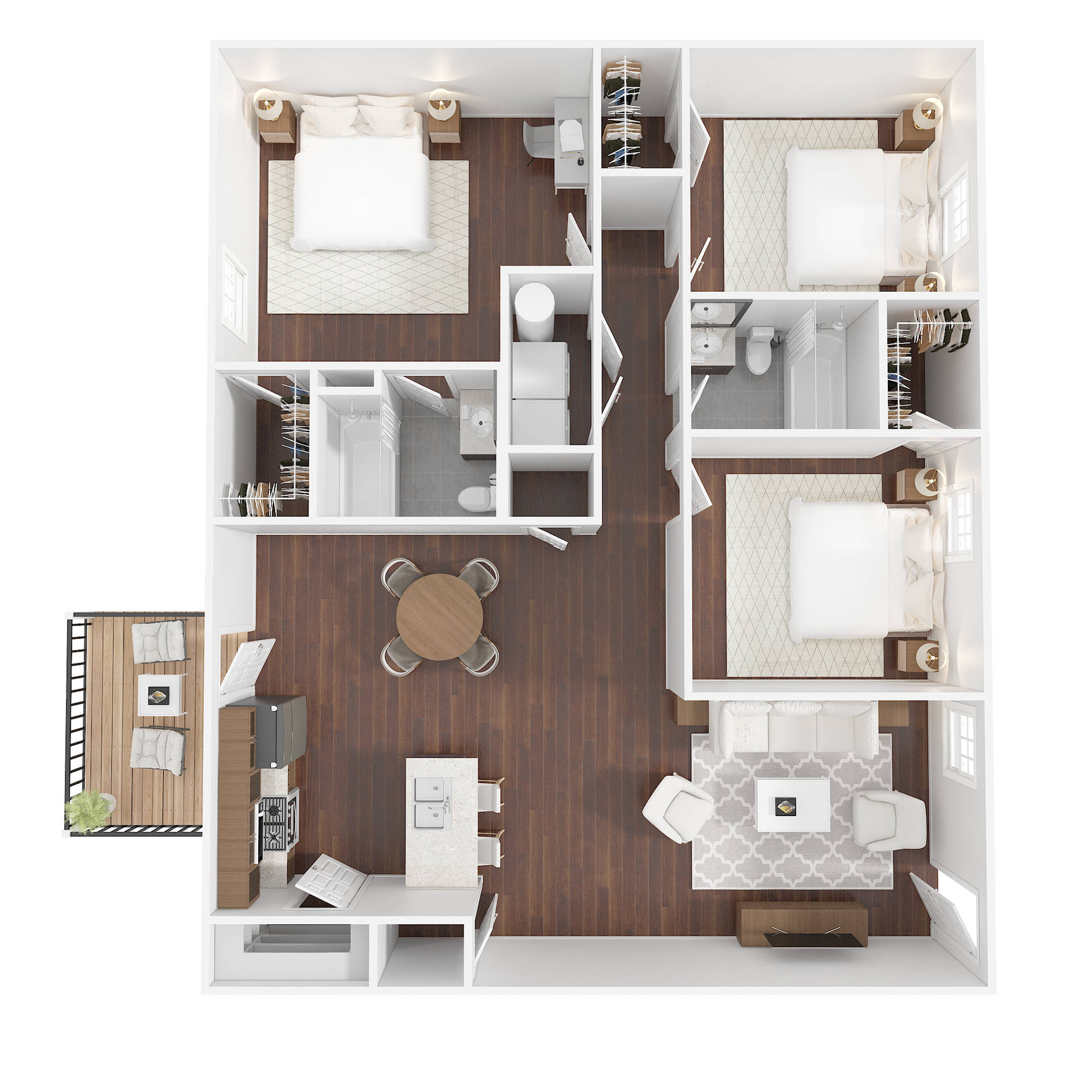 Tifton Apartment: 1665 Carpenter Rd S