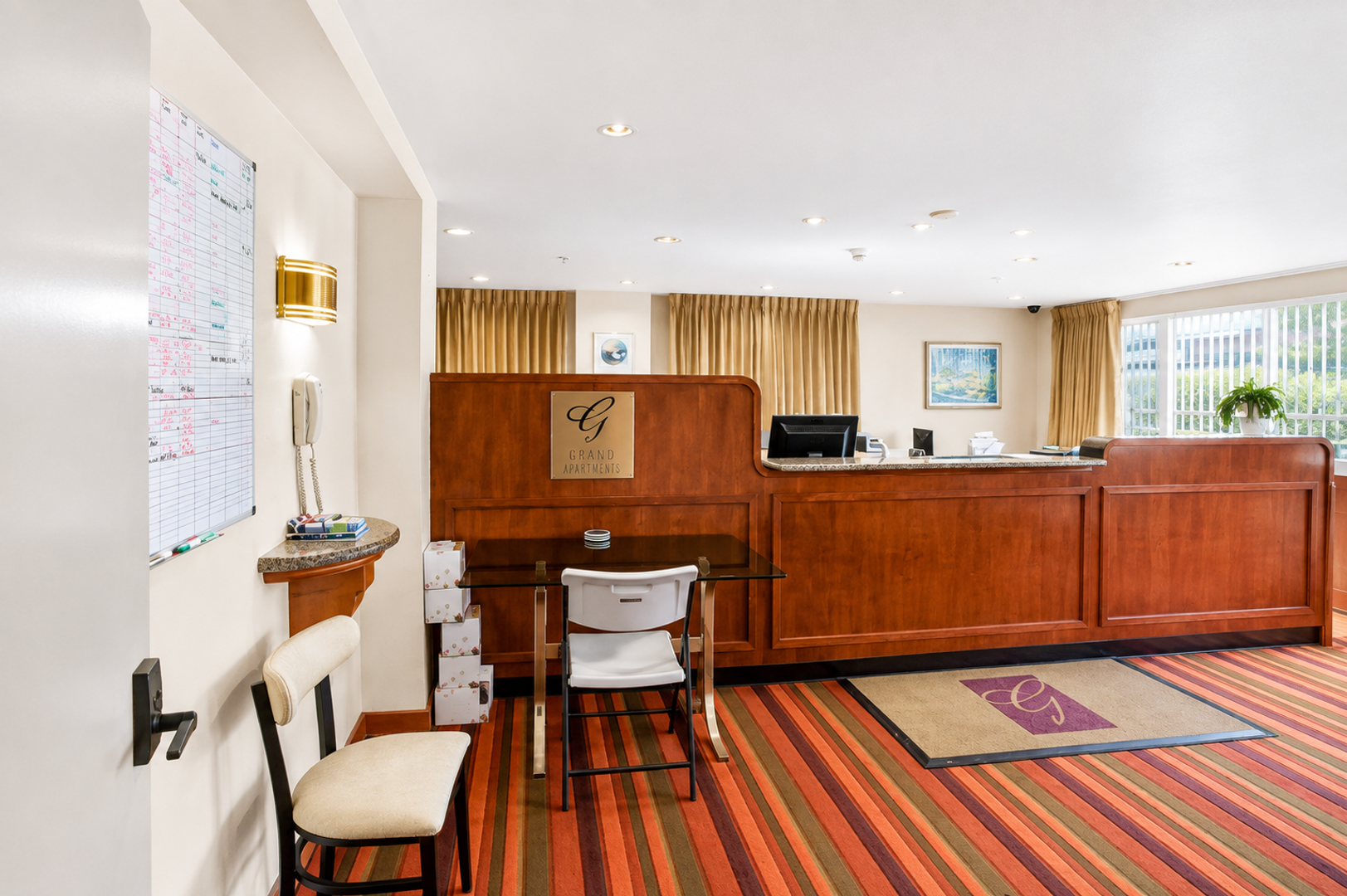 Lobby at Apartment for Rent - Fully Furnished 1 Bedroom in Downtown, (3 of 3)