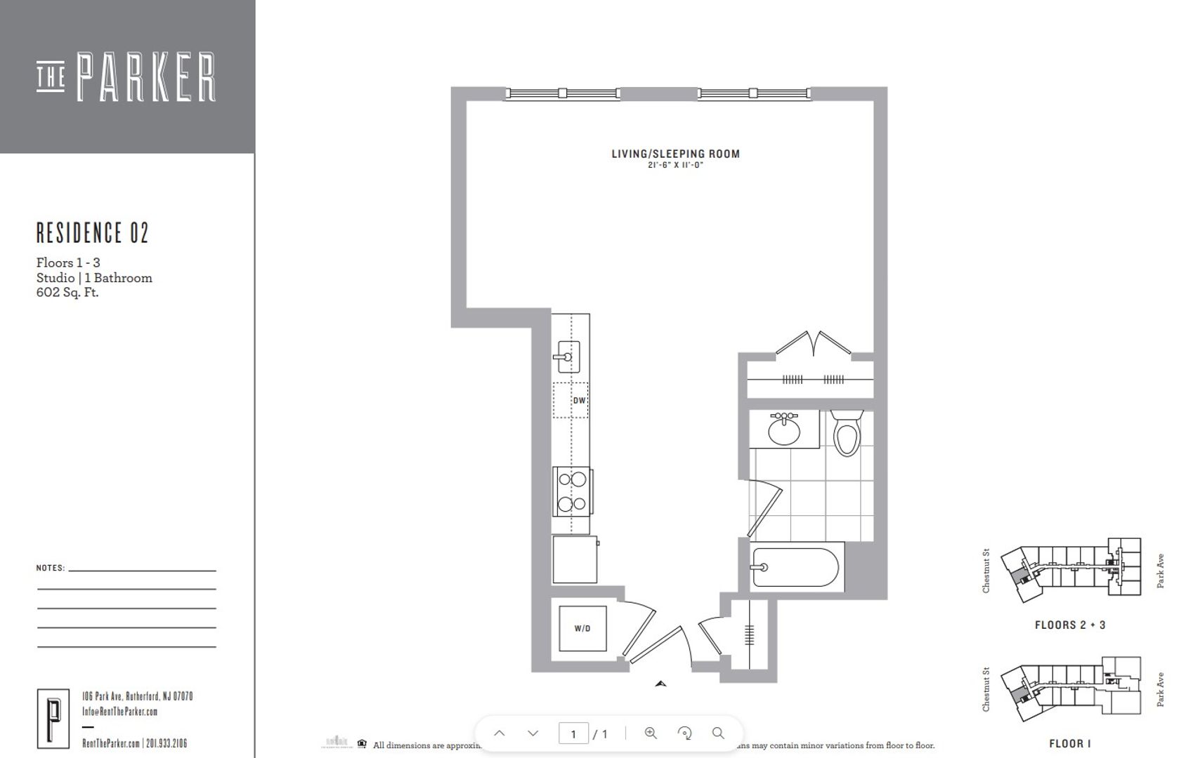 Rutherford Apartment: 106 Park Ave
