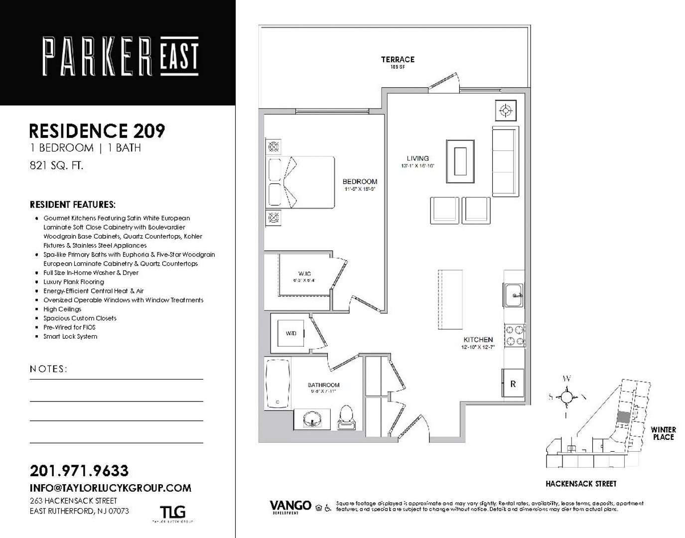 East Rutherford Apartment: 263 Hackensack Street