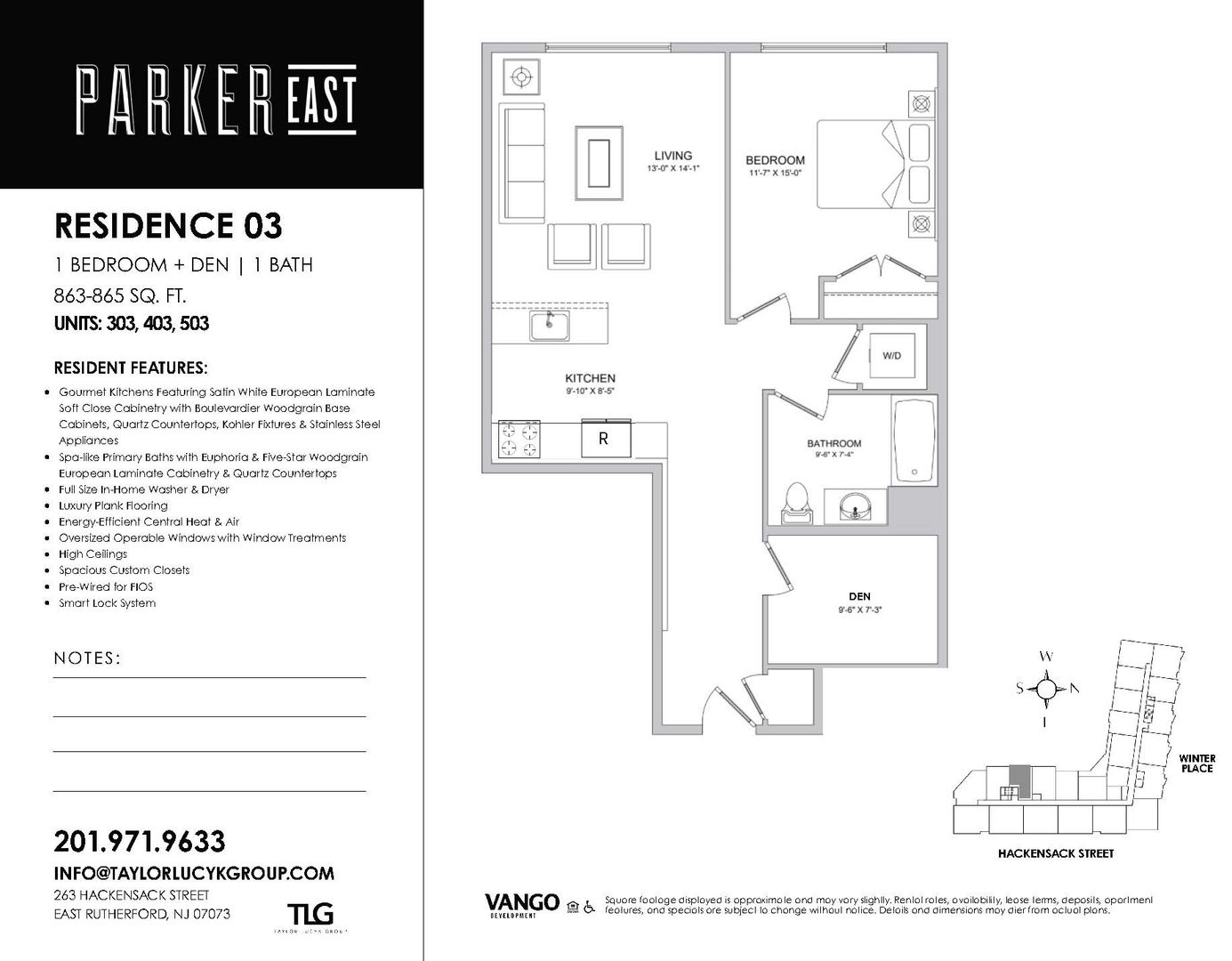 East Rutherford Apartment: 263 Hackensack Street