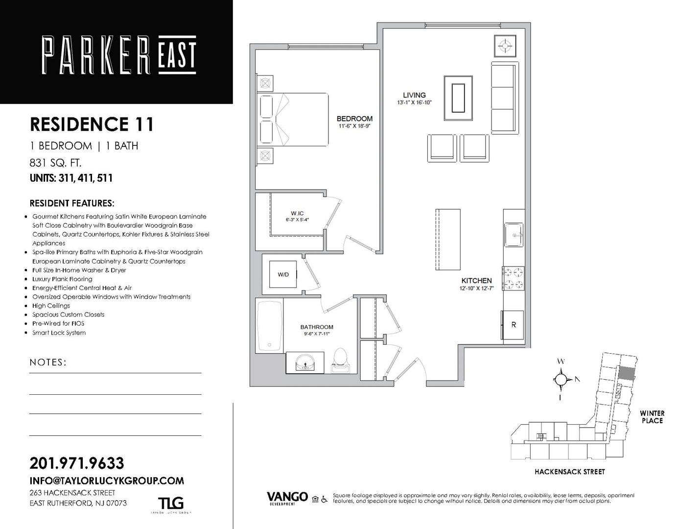 East Rutherford Apartment: 263 Hackensack Street