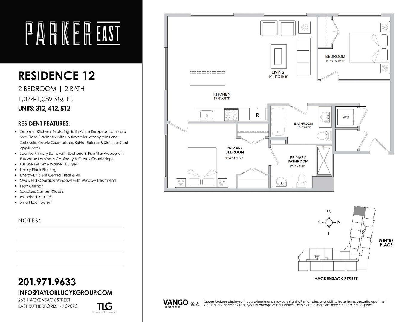East Rutherford Apartment: 263 Hackensack Street