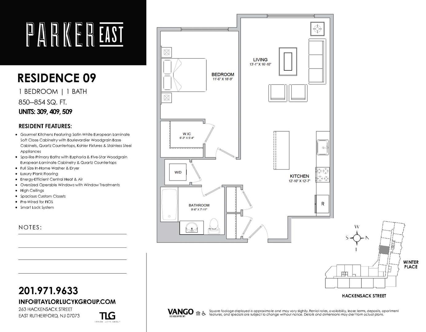 East Rutherford Apartment: 263 Hackensack Street