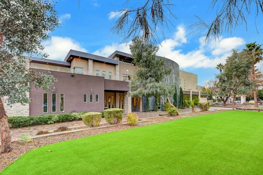 Furnished Vegas Retreat with Theater, Gym, Pool & More – 6+ Month Lease – photo 1