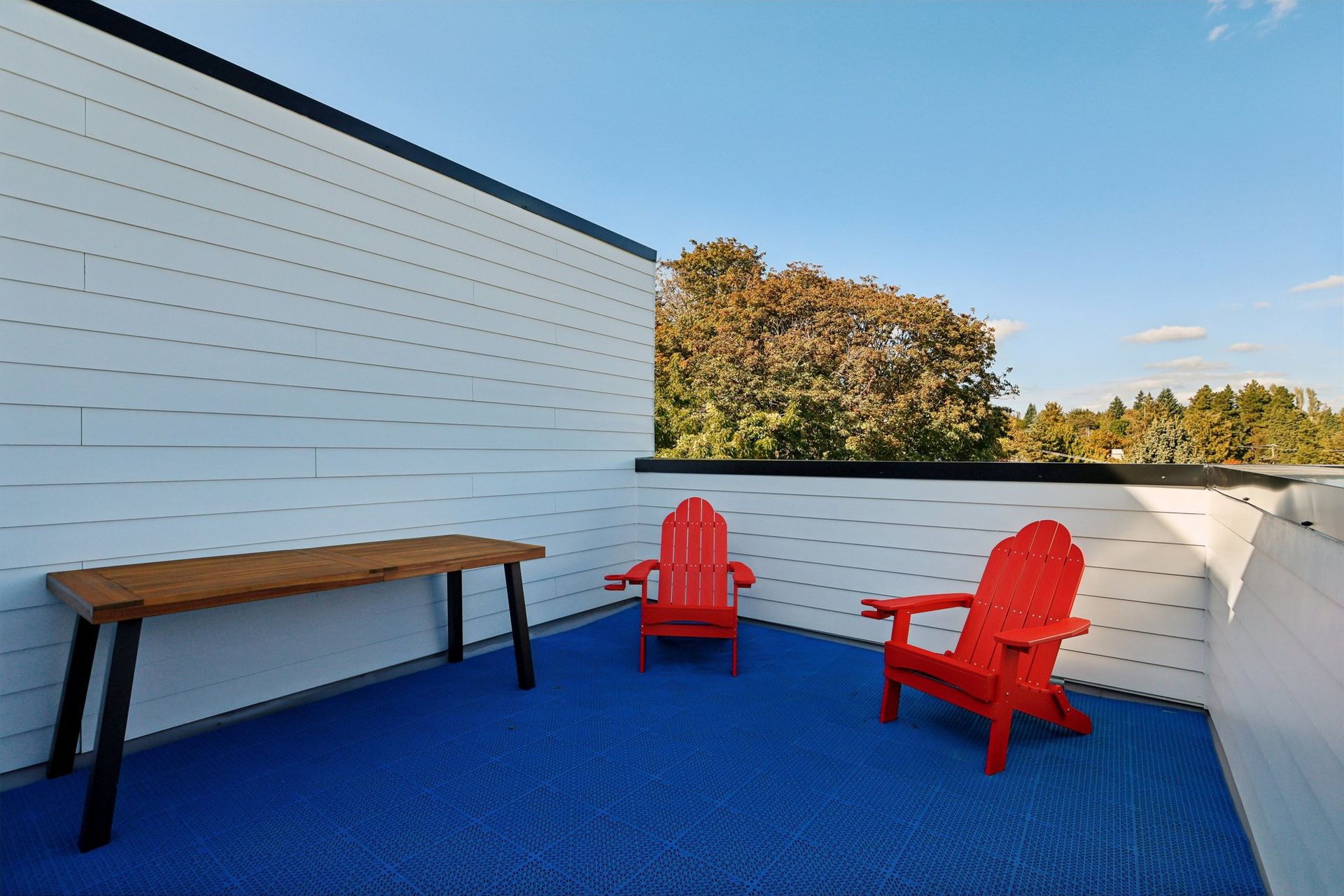 Roof deck at Varsity Village (1 of 2)