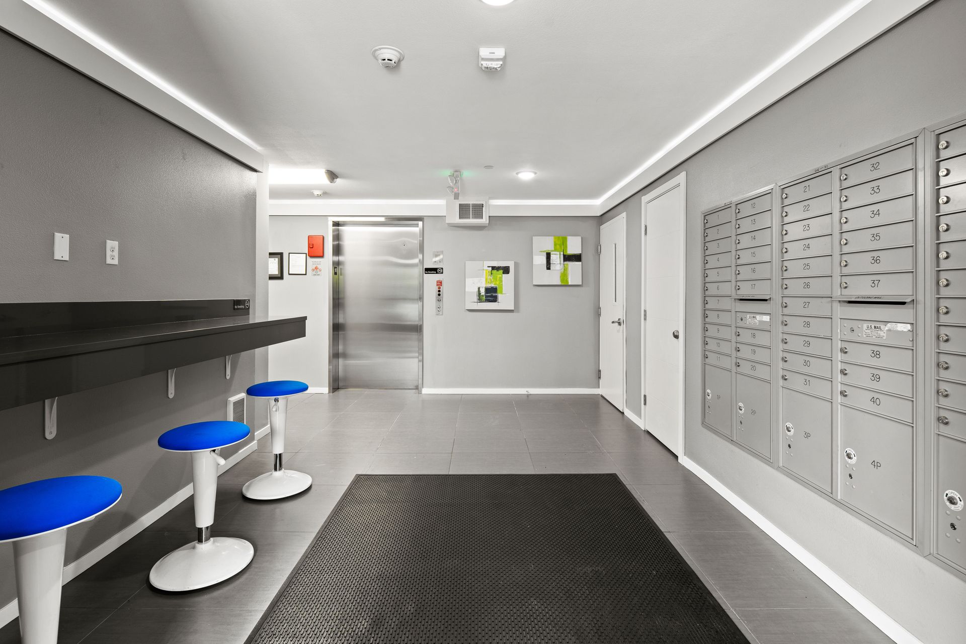 Mailroom at Santo on Howell