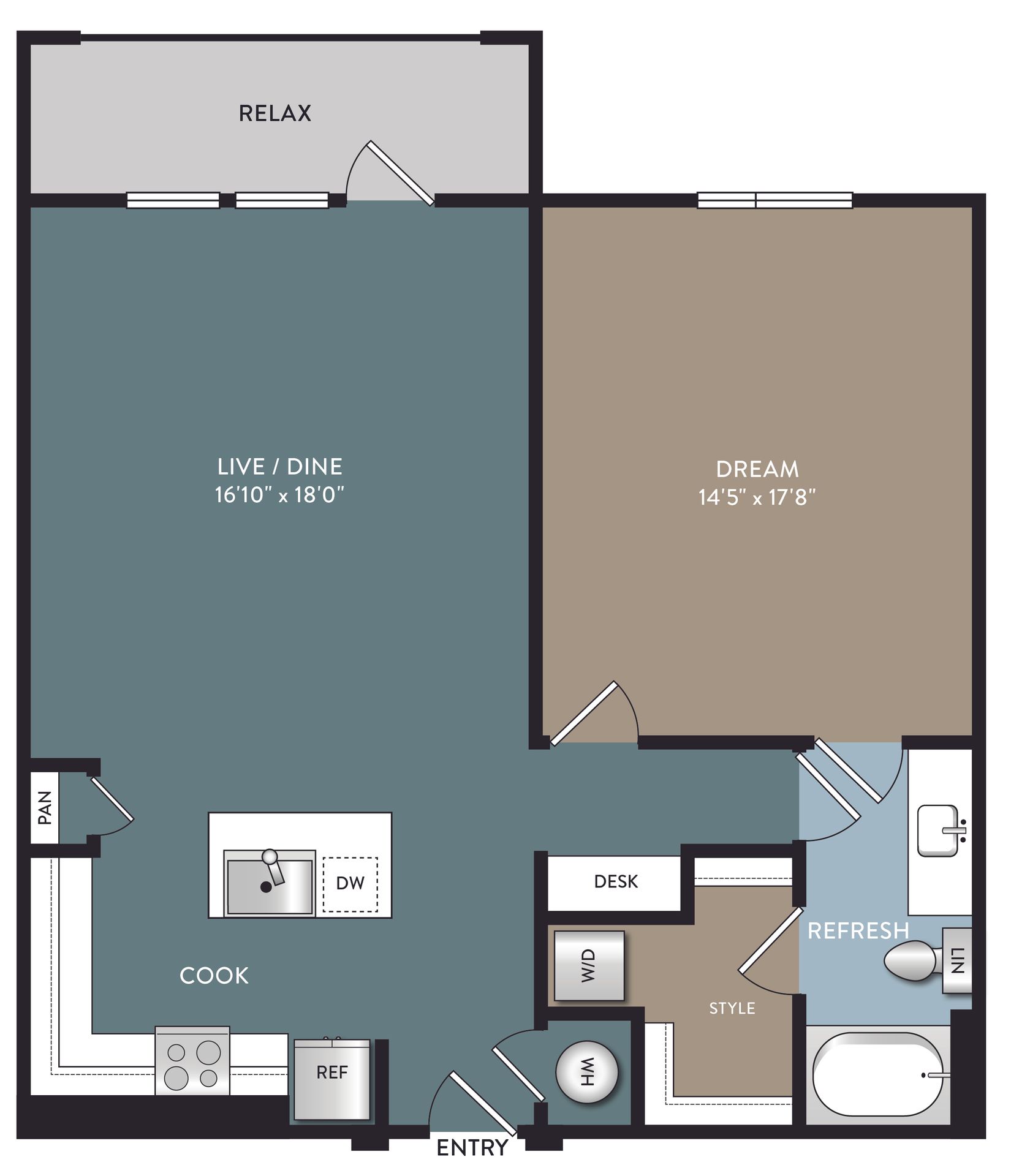 Terrell Apartment: 581 Crossroads Parkway