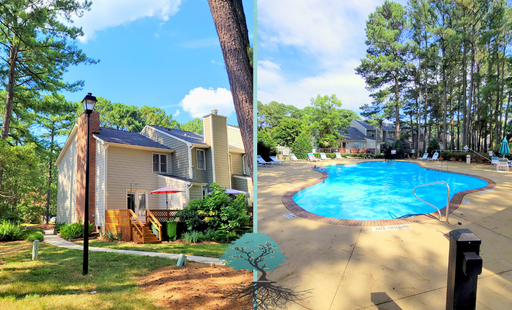 5622 Darrow Dr Raleigh, NC 27612 Large Deck Overlooking Pool – photo 1