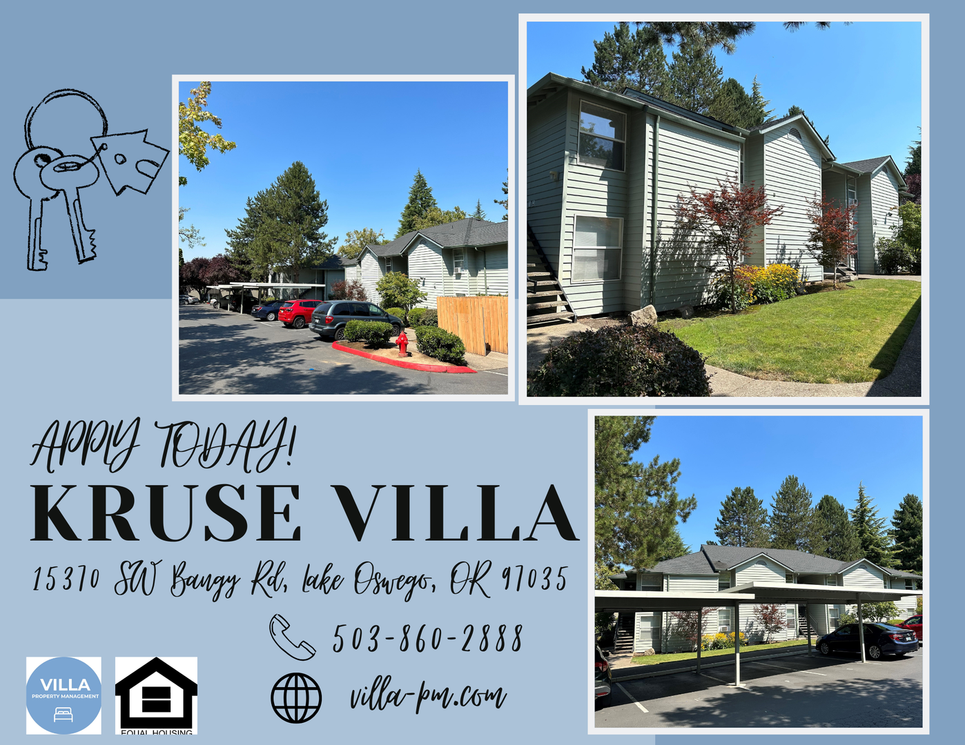 Lake Oswego Apartment: 15370 SW Bangy Road