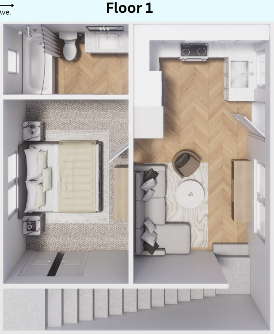 San Diego Apartment: 2157 Balboa Ave