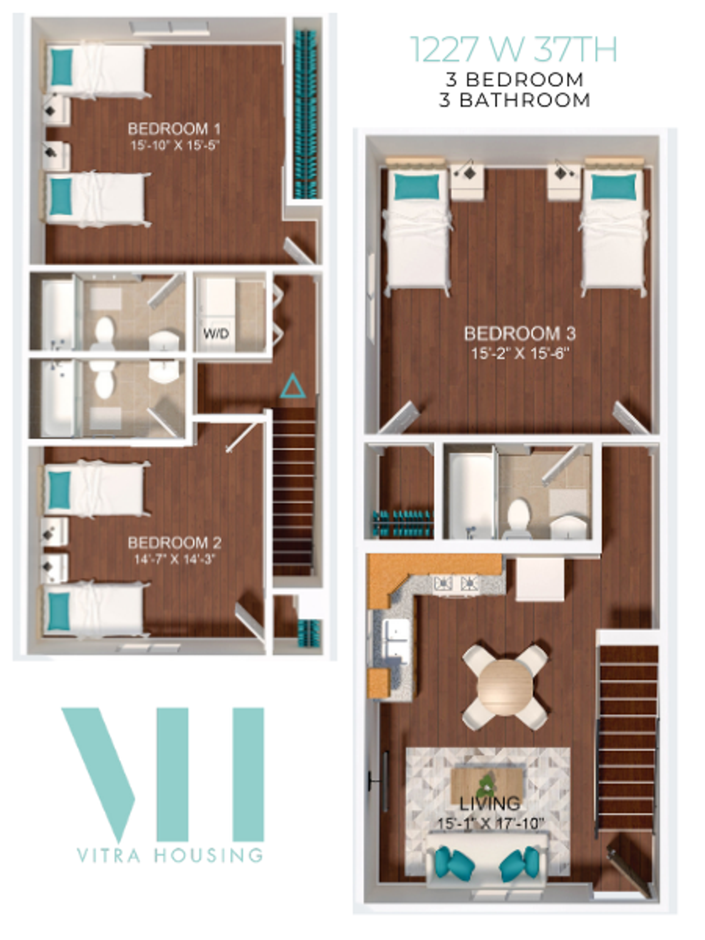 Los Angeles Apartment: 1227 West 37th Place