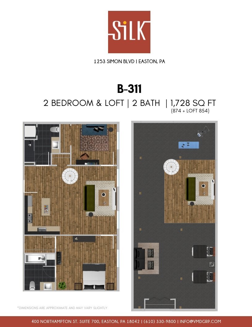 Easton Apartment: 1262 Simon Blvd.