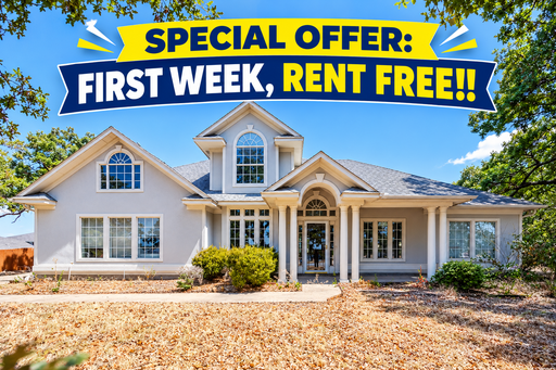 Special Offer: First Week Rent-Free! Enjoy the First Week Rent-Free with an Approved Lease!! Spacious 4-Bedroom Retreat with Elegant Architectural Details – photo 1