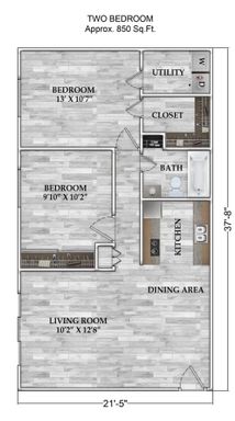2 Bed 1 Bath Rental at E 1524 Bell St 207, Amarillo, TX – photo 1