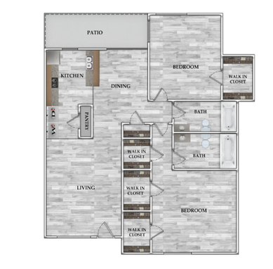 2 Bedroom Rental – 460 TX-332 238, Lake Jackson, TX 77566