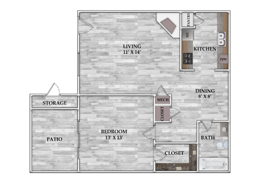 770 Greens Rd 708 – photo 1