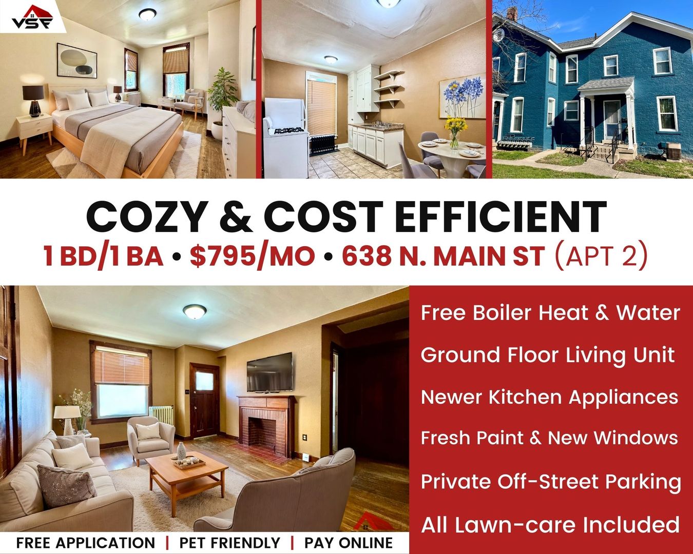 Piqua Apartment: 638 N. Main St.