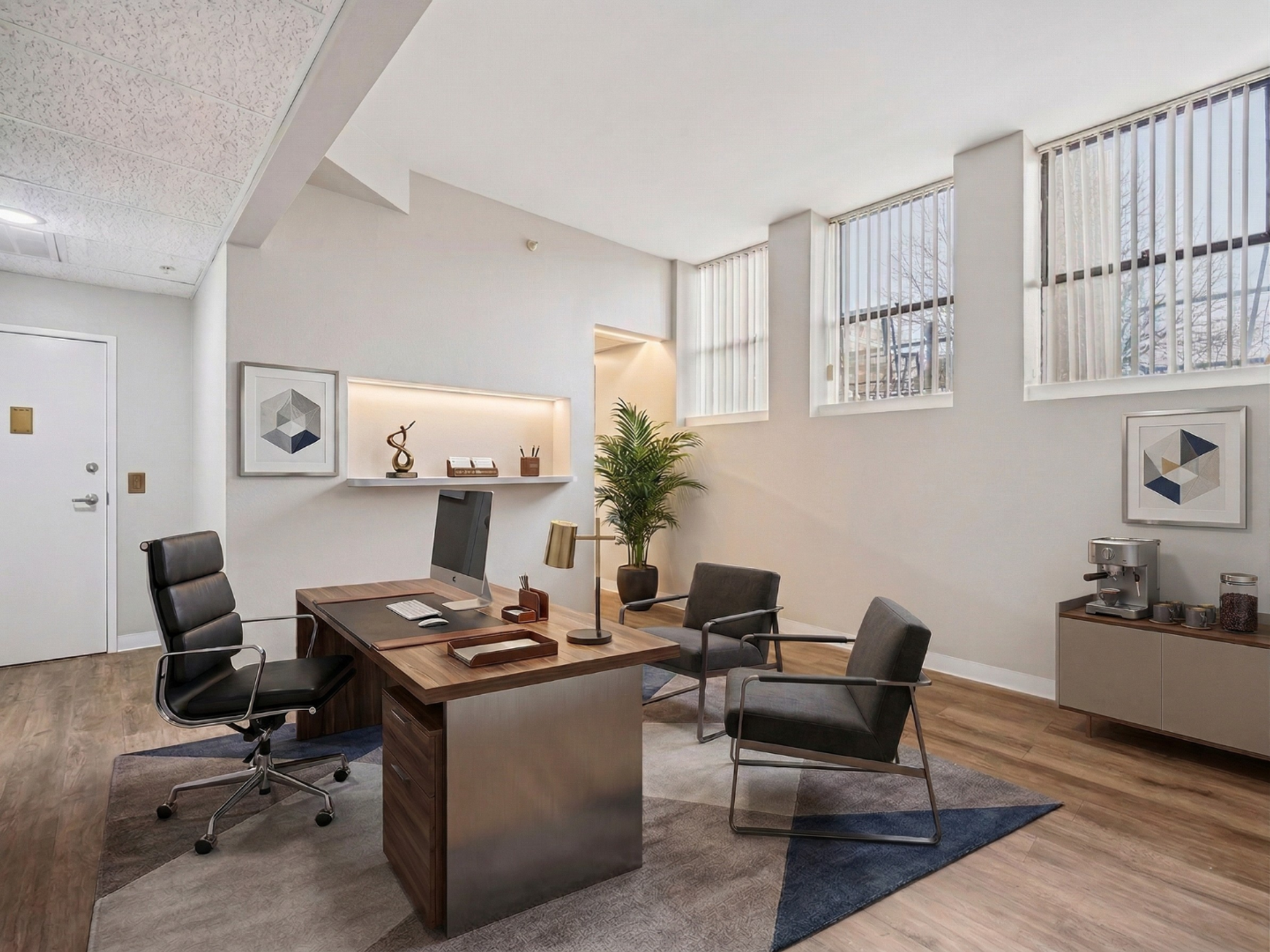 Work space at Flyers Landing
