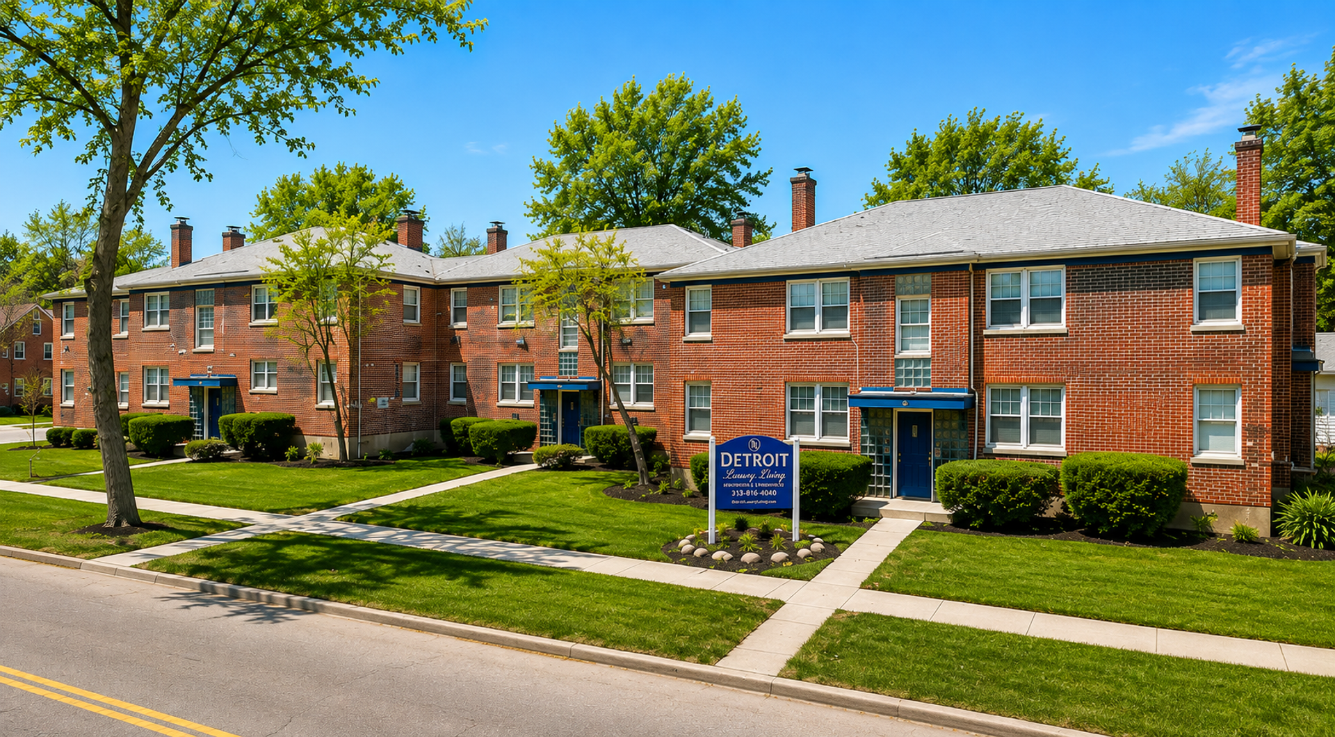 Detroit Luxury Living Apartments 10 of 12