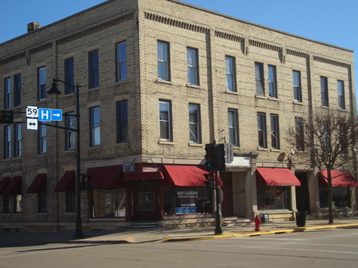 COMMERCIAL STOREFRONT Located at Busy Intersection in Downtown Edgerton