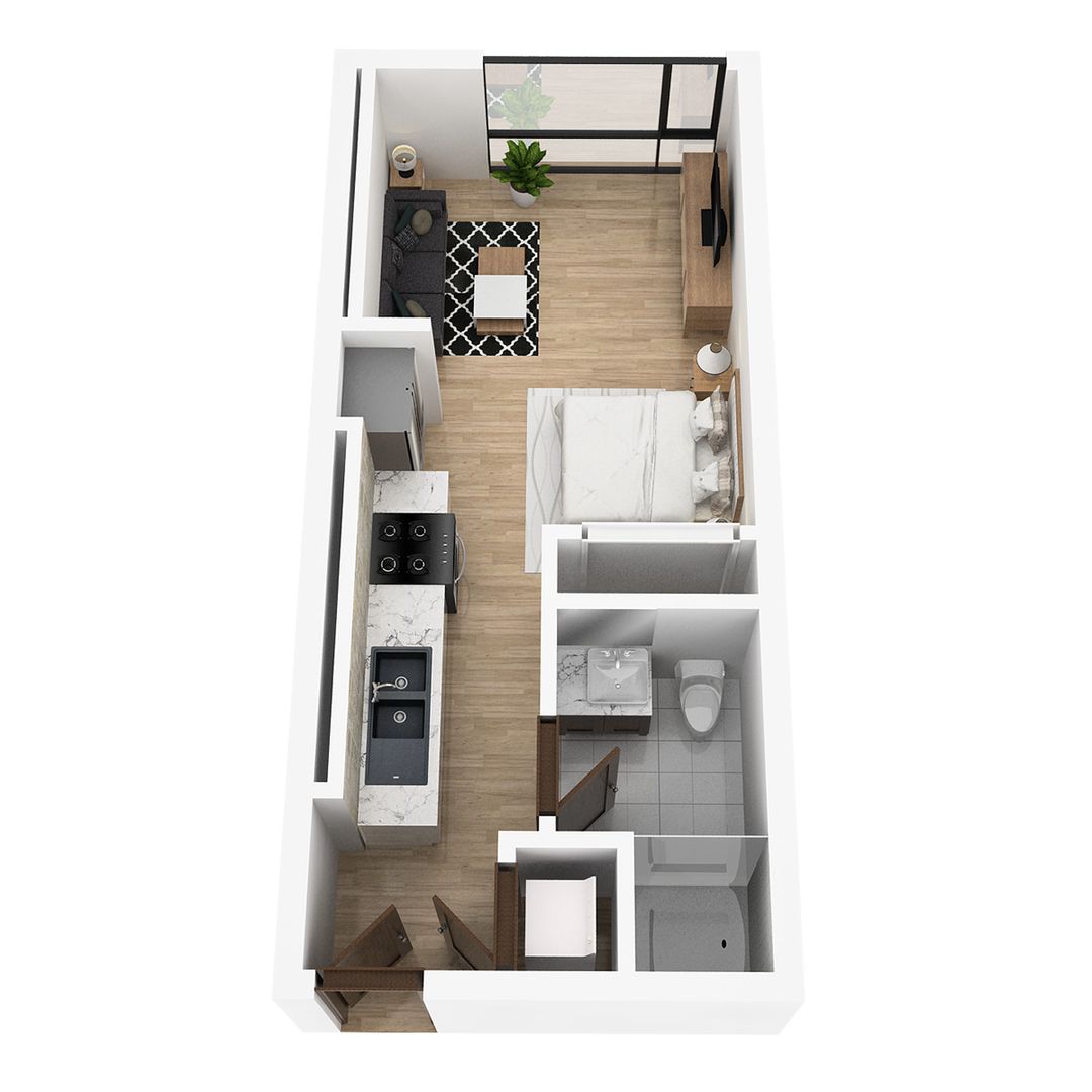 El Cerrito Apartment: 10963 San Pablo Ave